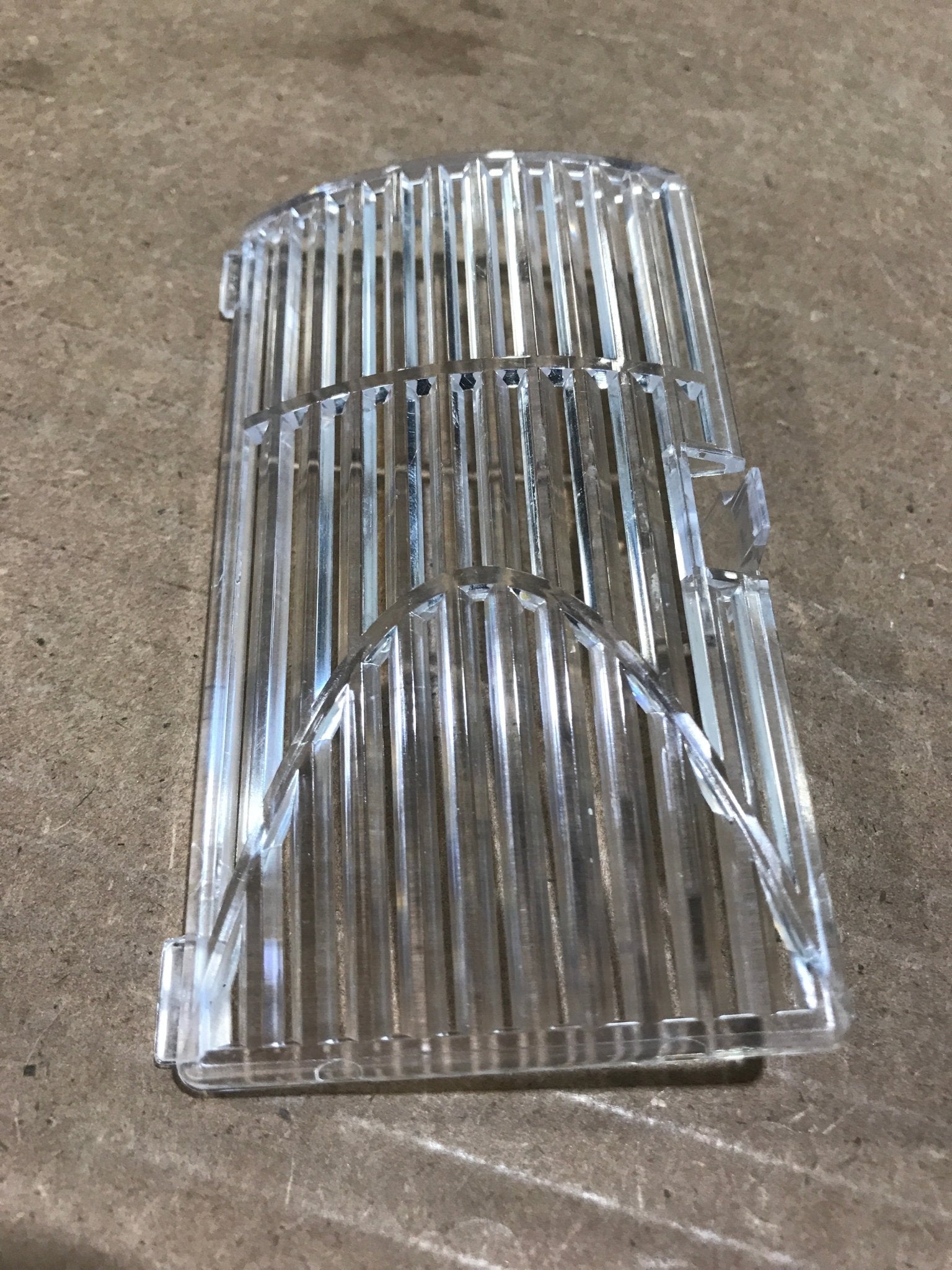 Used Dometic Interior Lamp Cover, Clear - 3850962014 - Young Farts RV Parts