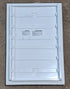 Used Dometic Left Hand Fridge Door - 2932563063 - Young Farts RV Parts
