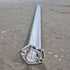 Used Dometic Lower Main Arm, Adjustable, White, 57", With Foot Pad - Sunchaser II , 3310795.004B - Young Farts RV Parts
