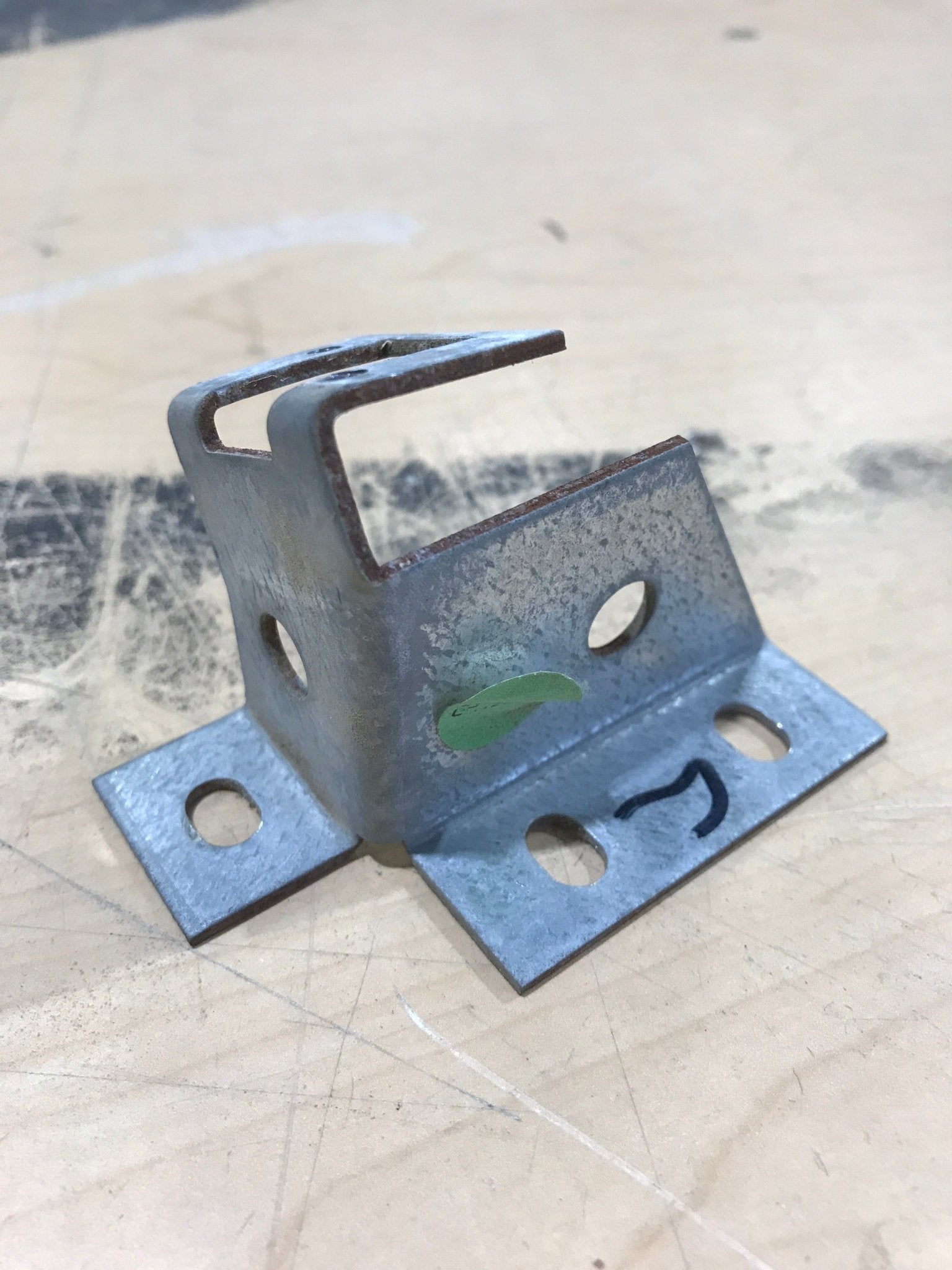 Used Dometic Manual Gas Valve Bracket 2932116011 - Young Farts RV Parts