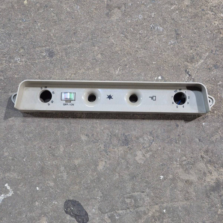Used Dometic Refrigerator 3 - Way Control Panel Cover, Beige - 2932600014 - Young Farts RV Parts