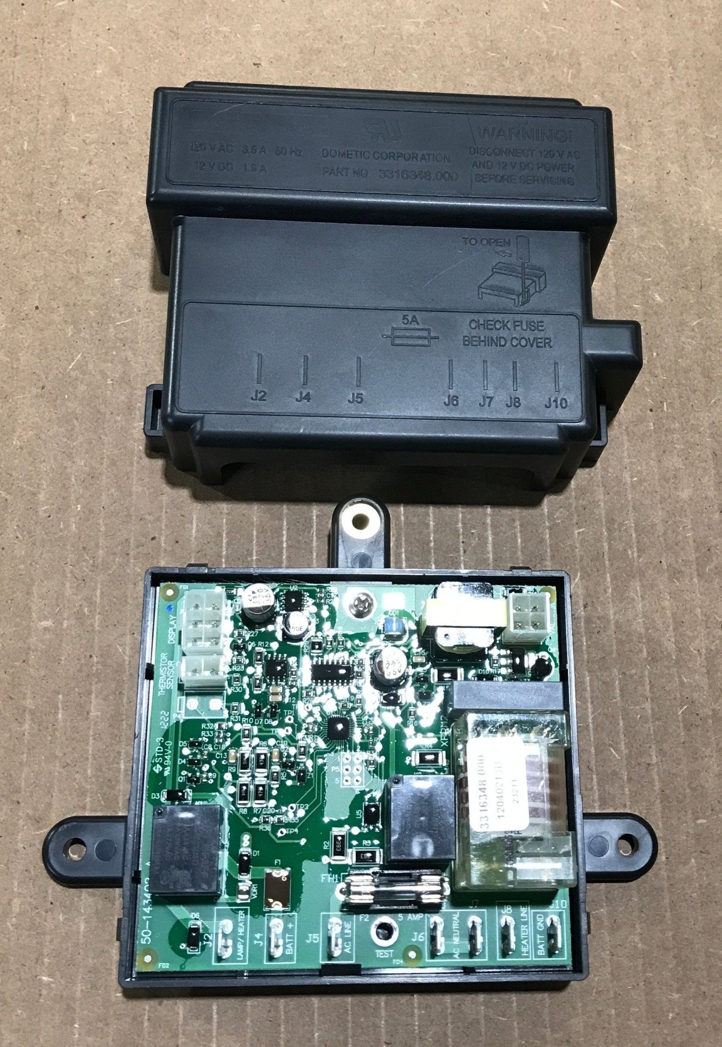 Used Dometic Refrigerator Control Board 2 Way - 3316348.900 - Young Farts RV Parts
