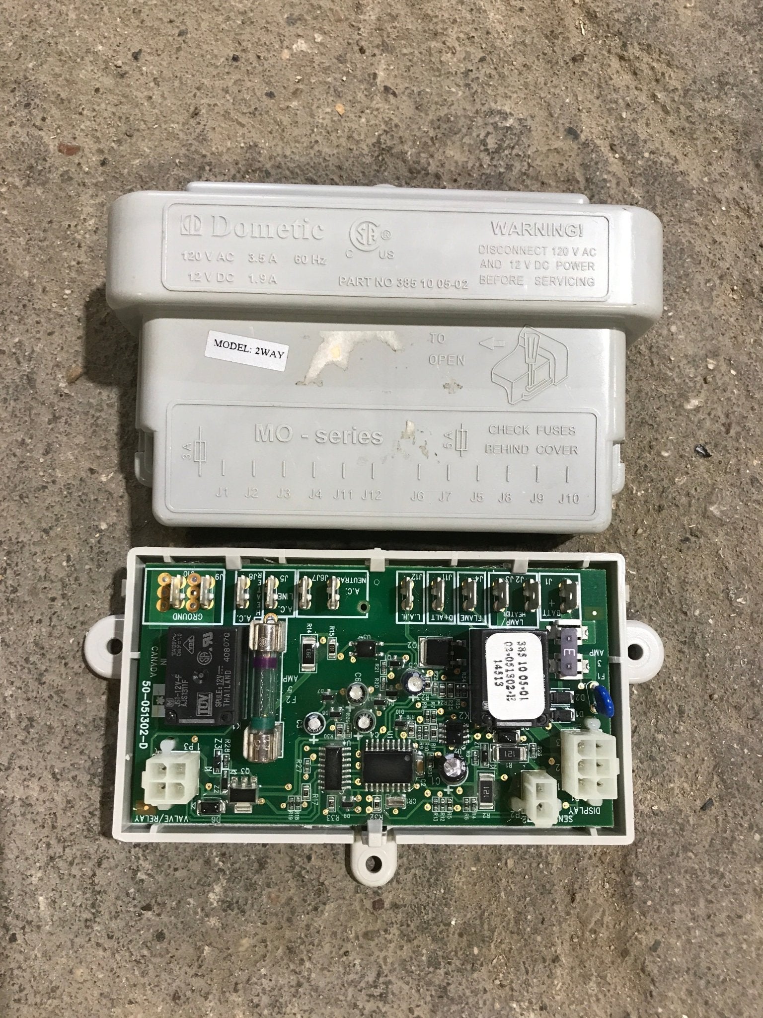 Used Dometic Refrigerator Control Board - 3851005029 - Young Farts RV Parts