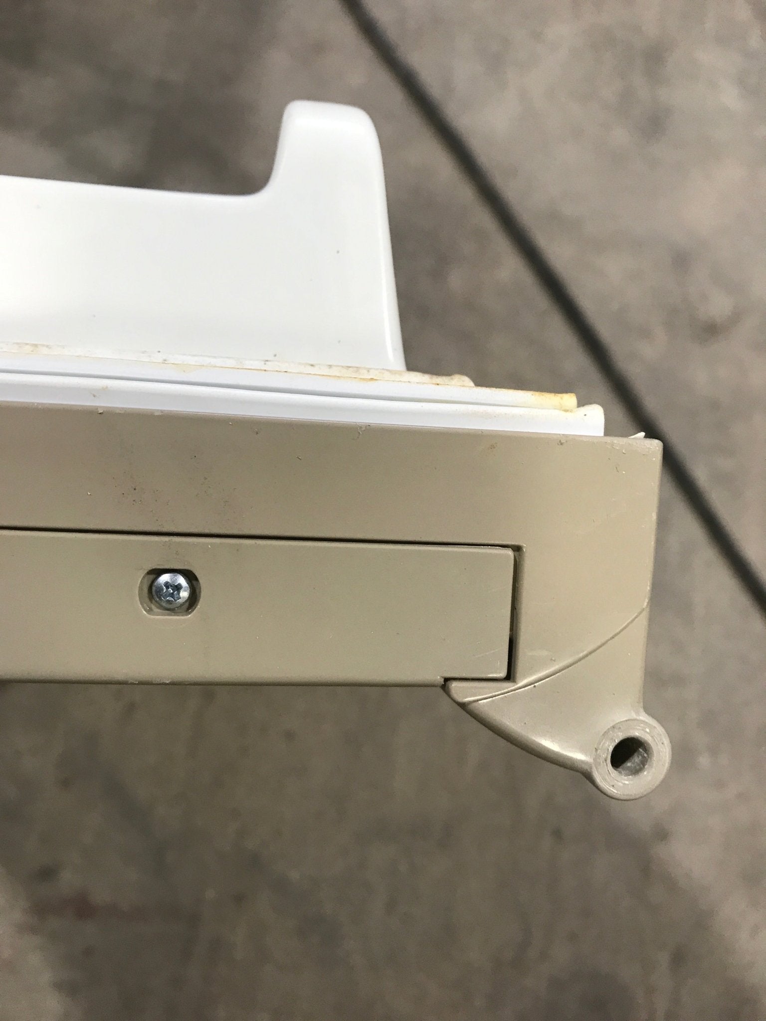 Used Dometic Refrigerator Door Complete - Young Farts RV Parts