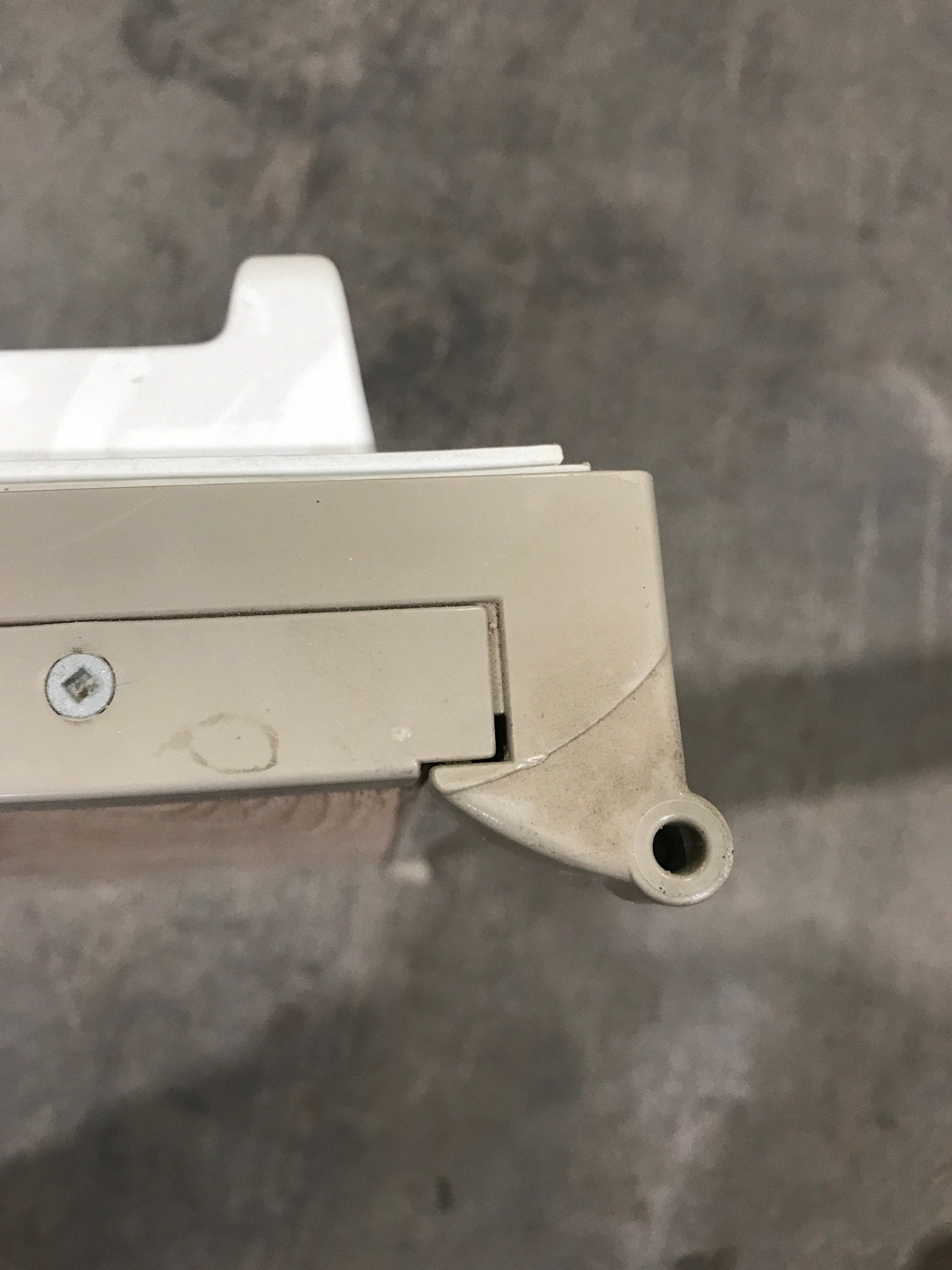 Used Dometic Refrigerator Door Complete - Young Farts RV Parts