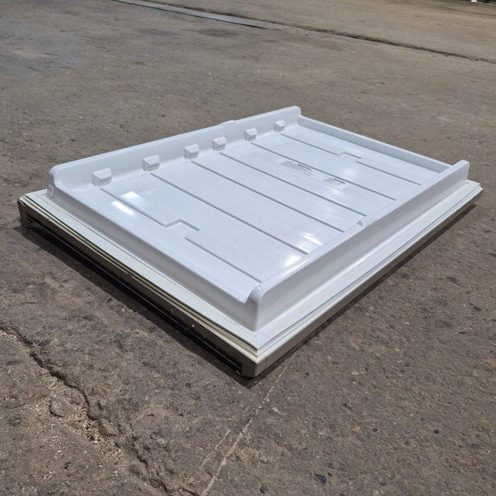 Used Dometic Refrigerator Door, Fair Used Shape, 33 1/4" X 22 5/8" - 2932563121 - Young Farts RV Parts