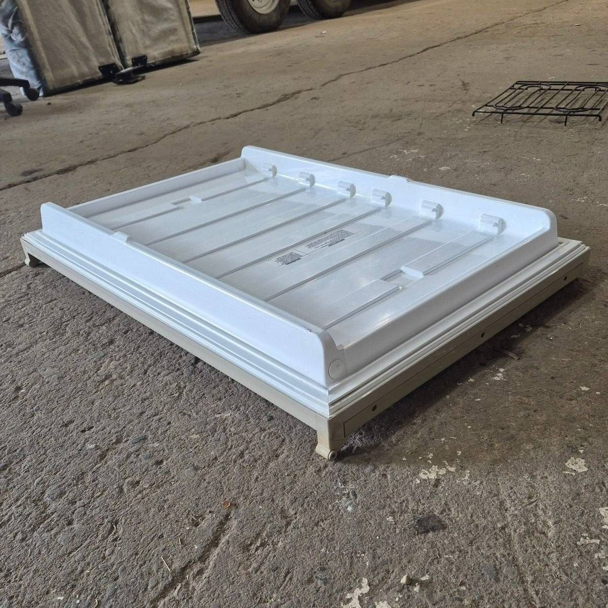 Used Dometic Refrigerator Door - Good Used Shape - 22 1/2" W x 33 1/4” H - Young Farts RV Parts
