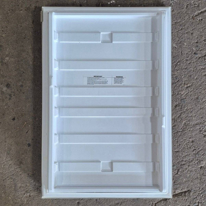 Used Dometic Refrigerator Door - Good Used Shape - 22 1/2" W x 33 1/4” H - Young Farts RV Parts