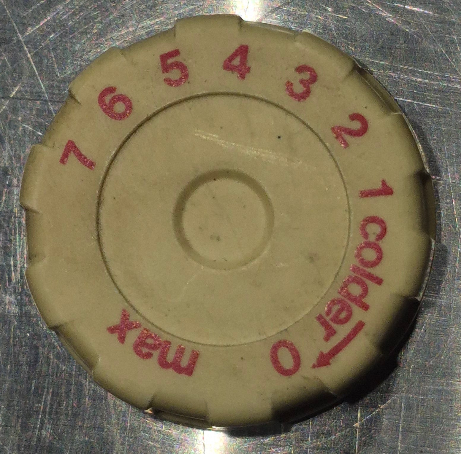 Used Dometic Refrigerator Electric Thermostat Knob - 2901183018 - Young Farts RV Parts