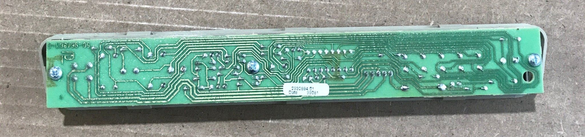Used Dometic Refrigerator Eyebrow Control Board, 2 Way - 2932884014 - Young Farts RV Parts