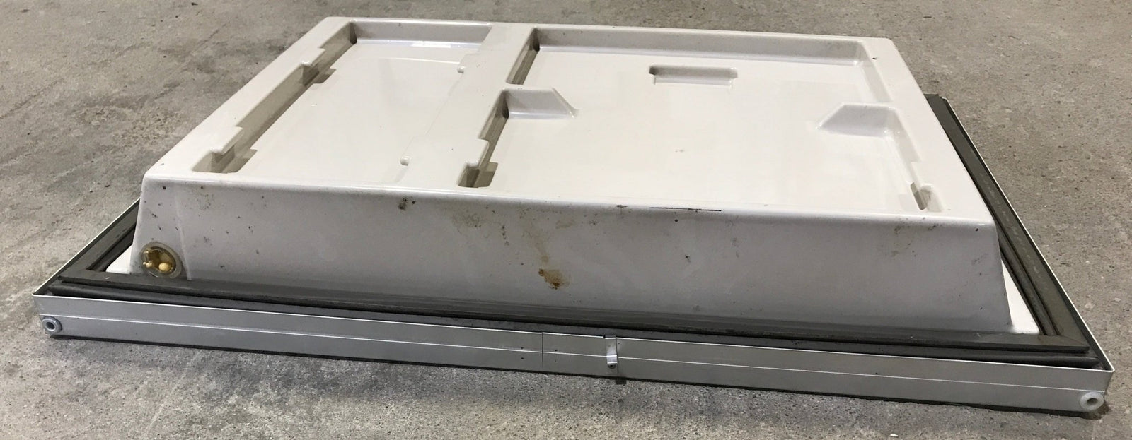 Used Dometic Refrigerator Freezer Door 2930930132 - 24 1/2