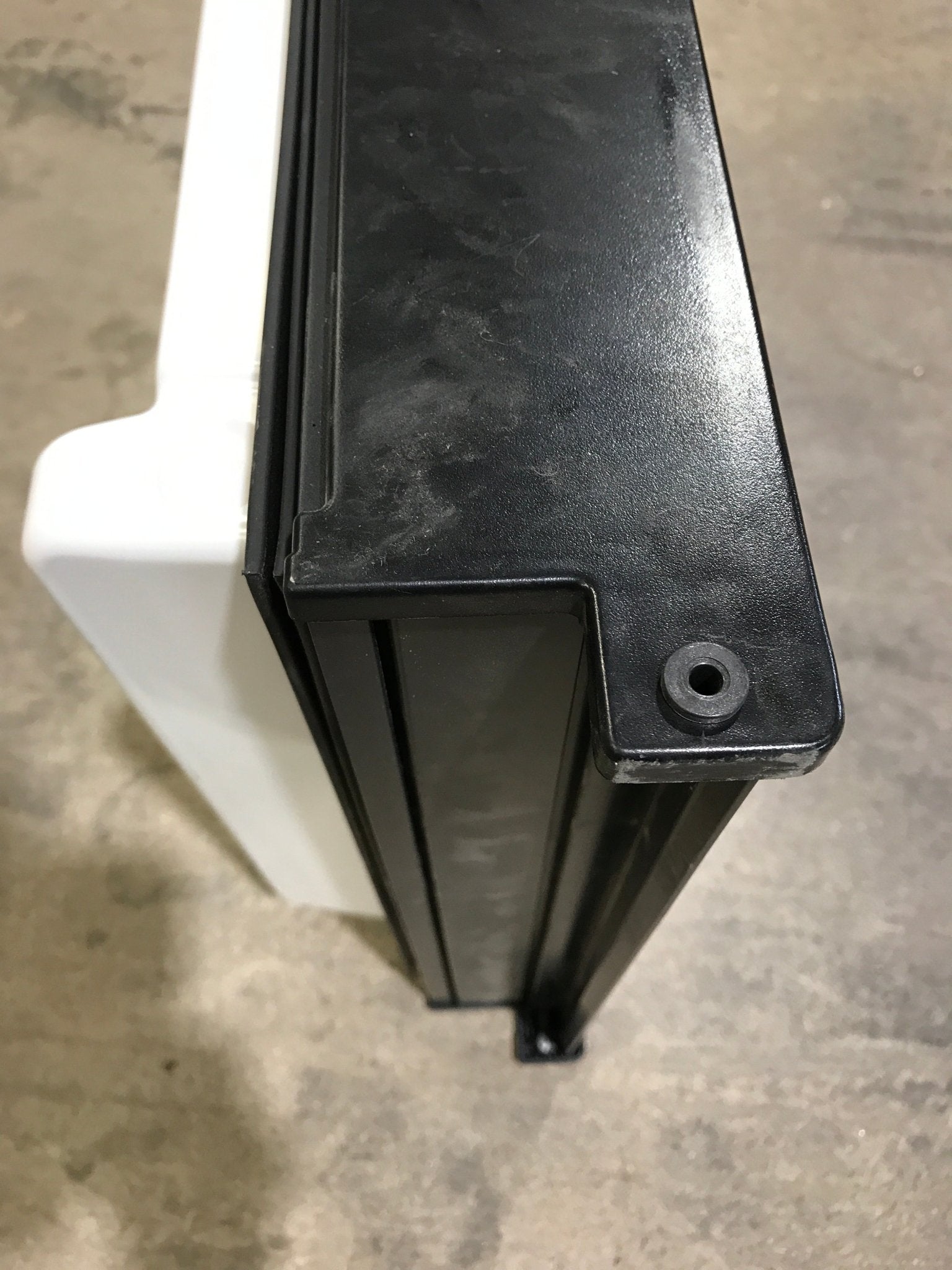Used Dometic Refrigerator Freezer Door 3850998026 24 1/2" W x 18" H - Young Farts RV Parts