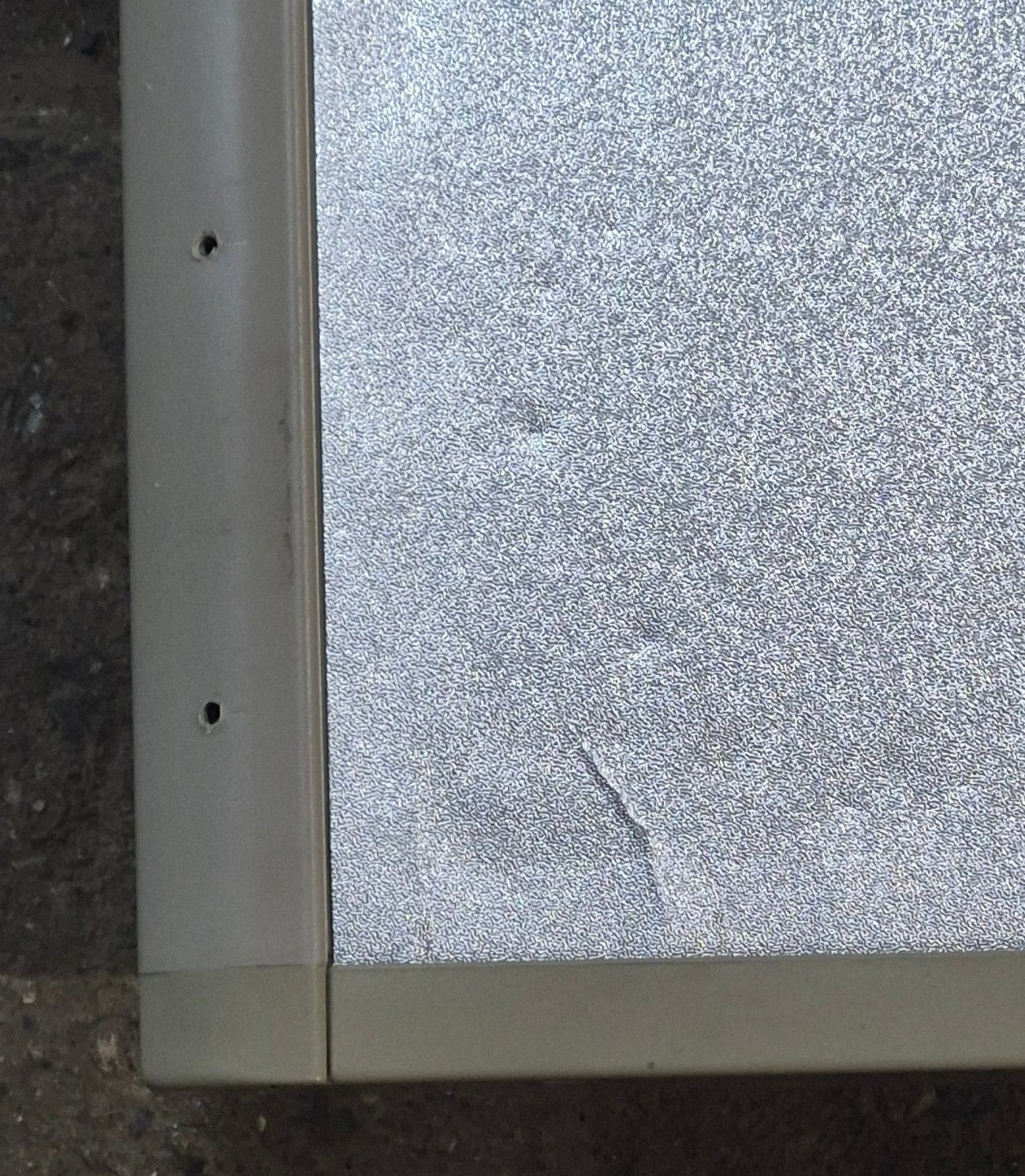 Used Dometic Refrigerator Freezer Door, RH - 2932561067 Good Used Shape - Young Farts RV Parts