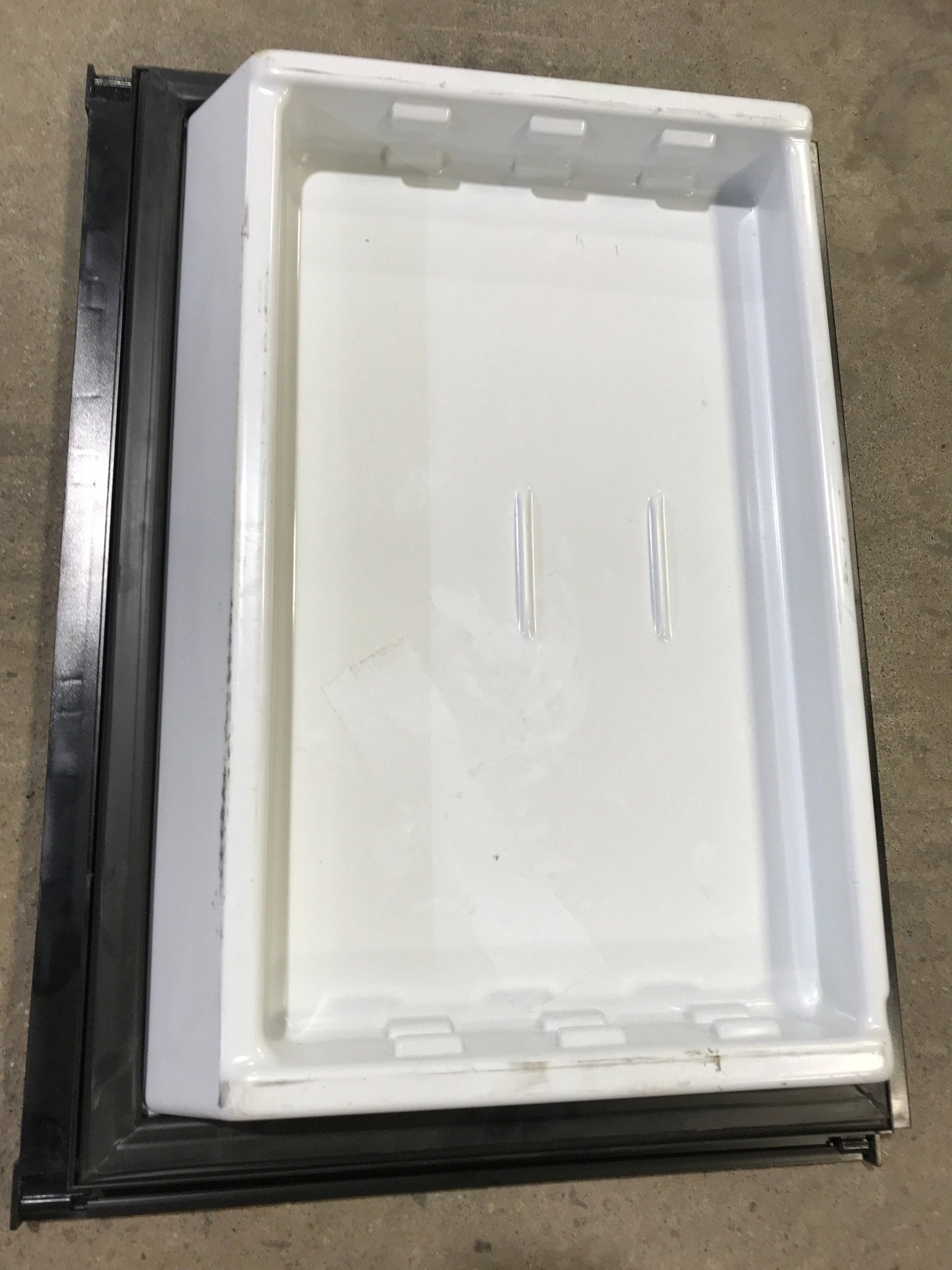 Used Dometic Refrigerator RH Freezer Door 4450008362 - 24