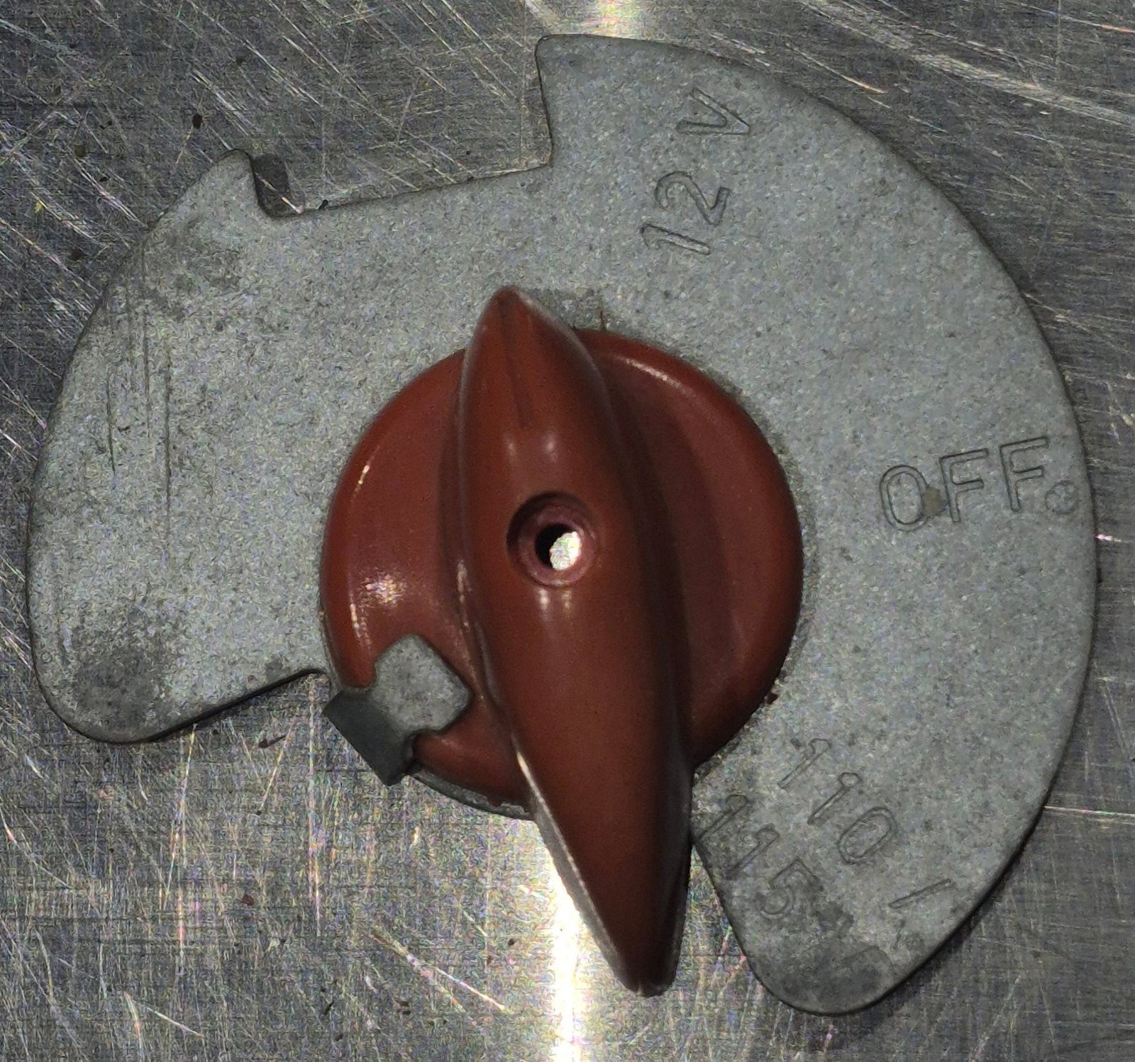 Used Dometic Refrigerator Selector Switch Knob - 2002585004 - Young Farts RV Parts