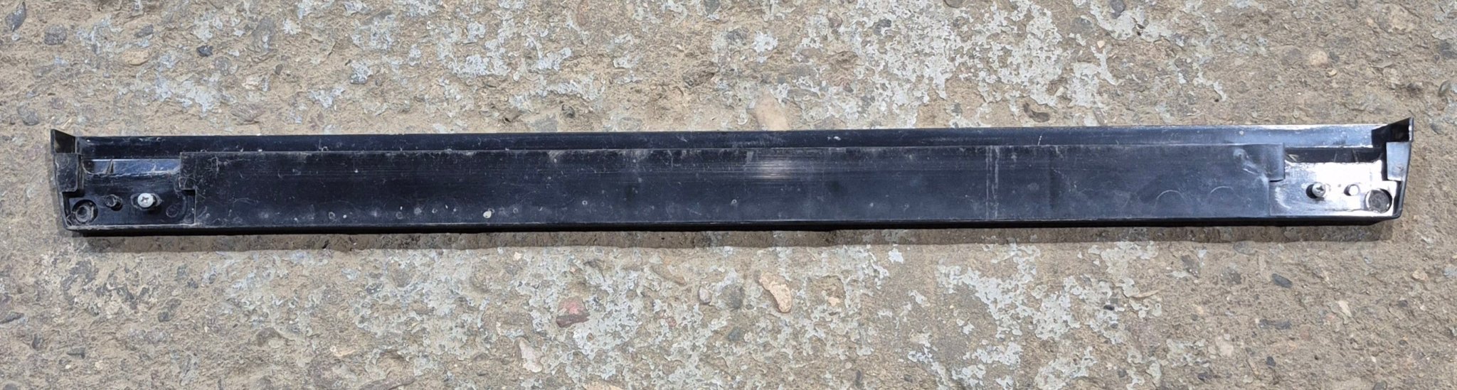 Used Dometic Refrigerator Top Front Cover (Black) 2007652015 - Young Farts RV Parts