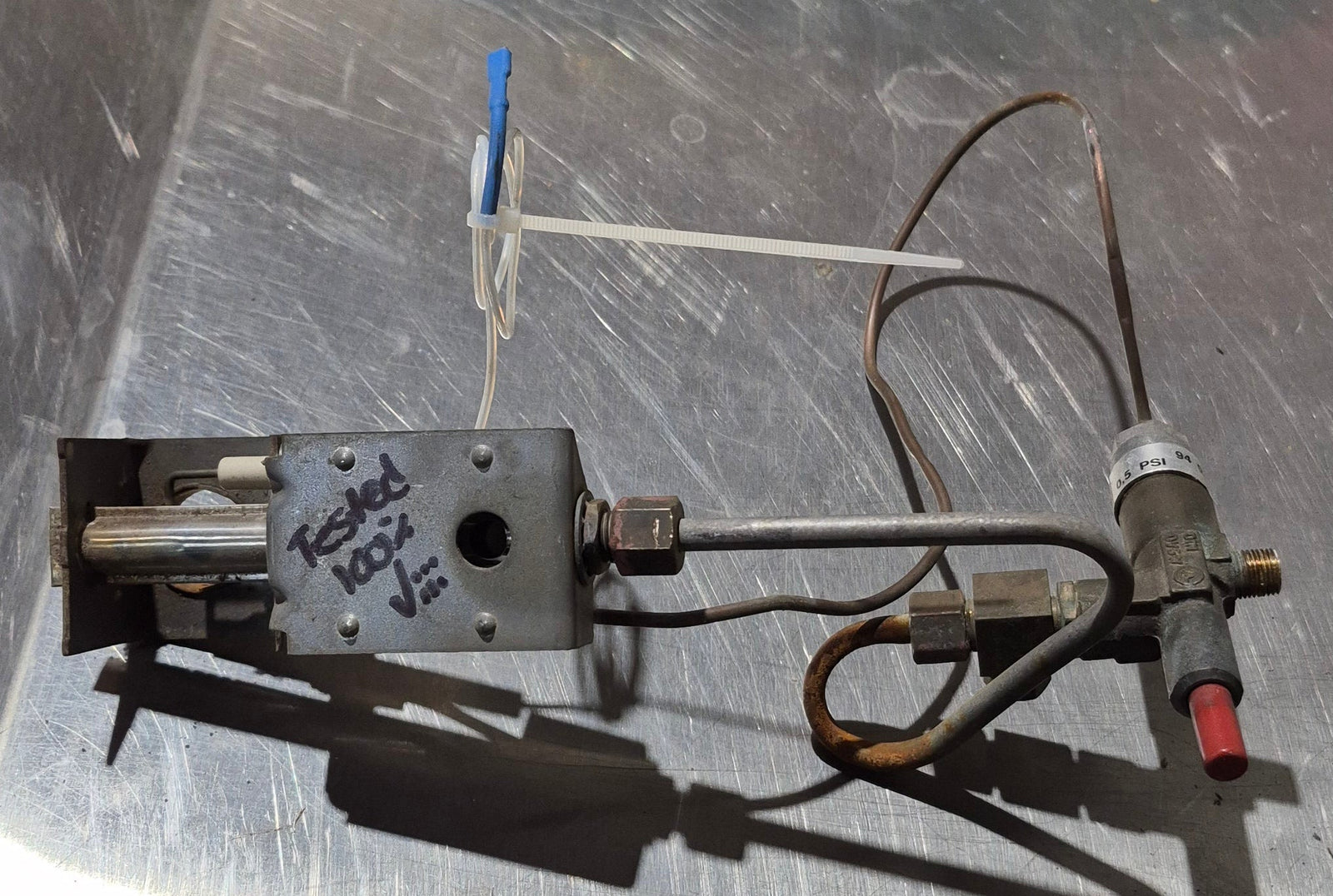 Used Dometic RM2202 Gas Valve Burner Assembly - Young Farts RV Parts