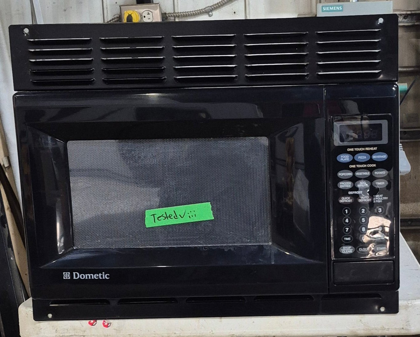 Used Dometic RV Microwave 20 1/8" W x 13" H x 14 1/2" D - Young Farts RV Parts