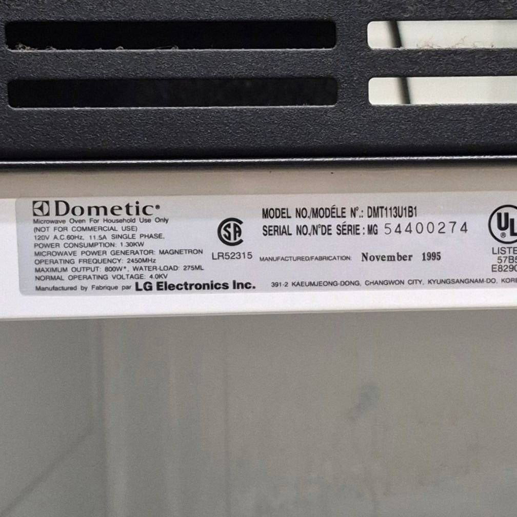 Used Dometic RV Microwave - 20 3/4" x 14" x 14 1/4" - Young Farts RV Parts