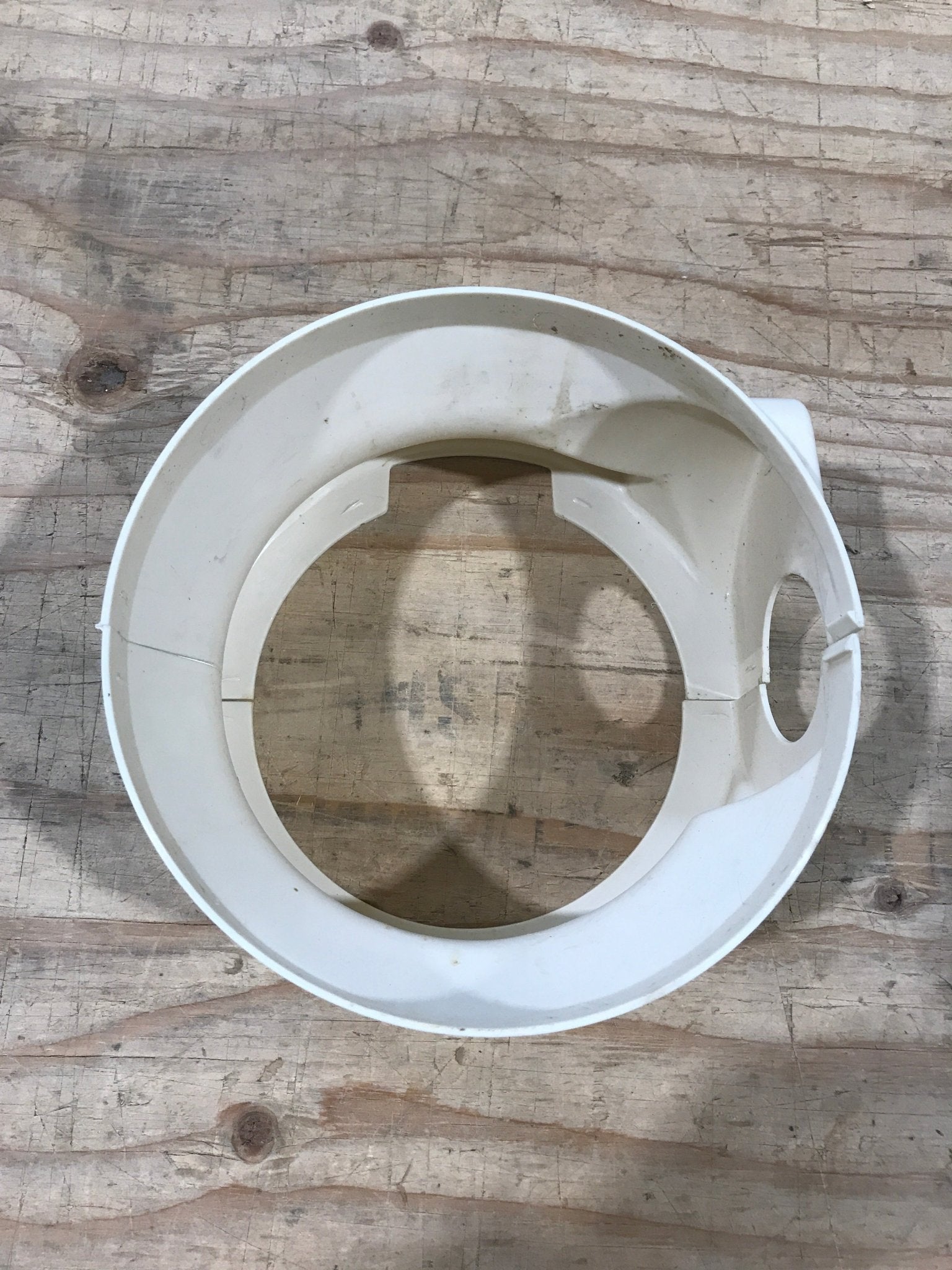 Used Dometic/ Sealand Short Base Cover, Bone - 385310109 - Young Farts RV Parts