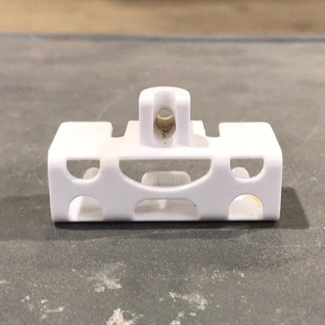Used Dometic Shelf Holder retainer - White - 3851208011 - Young Farts RV Parts