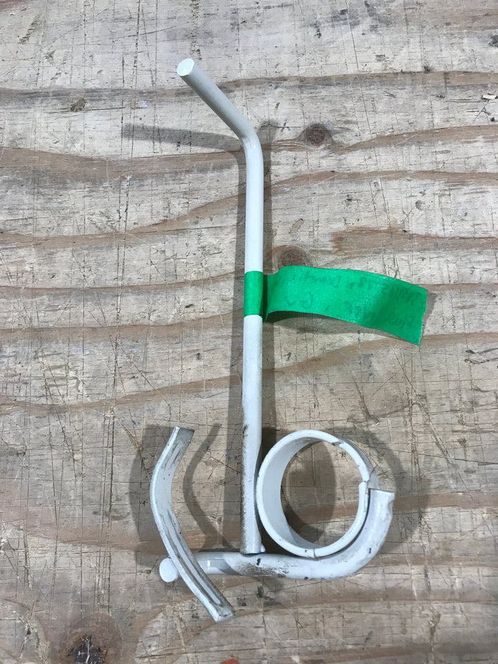 Used Dometic Toilet Flush Lever, White - 385310578 - Young Farts RV Parts