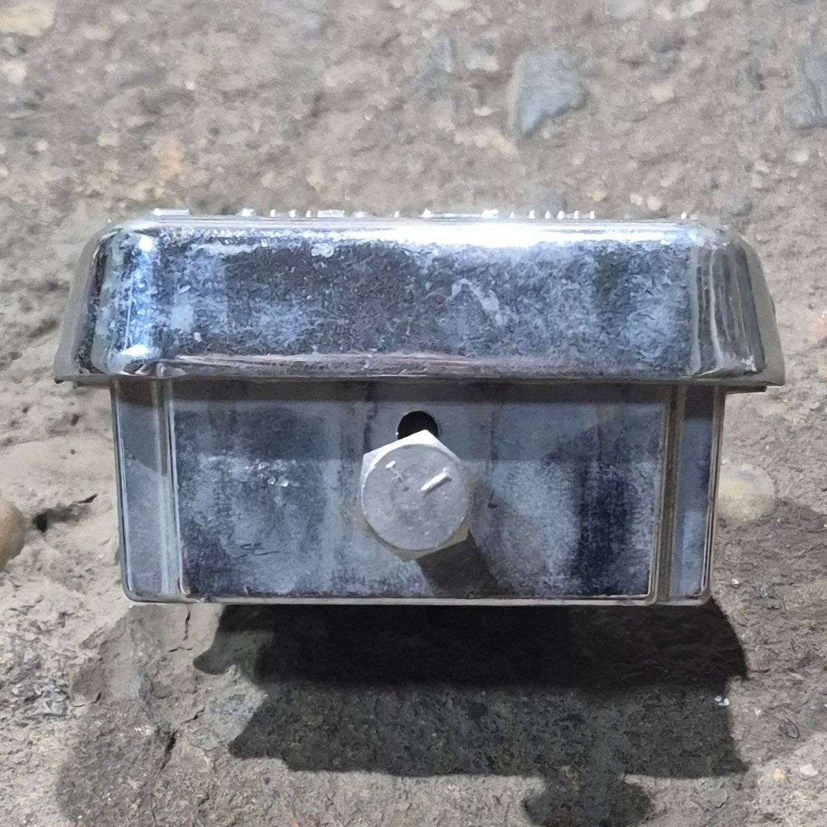 Used Dometic Torsion Assembly End Cap/ Casting, Chrome, Right / Left Hand - 730019.001 - Young Farts RV Parts