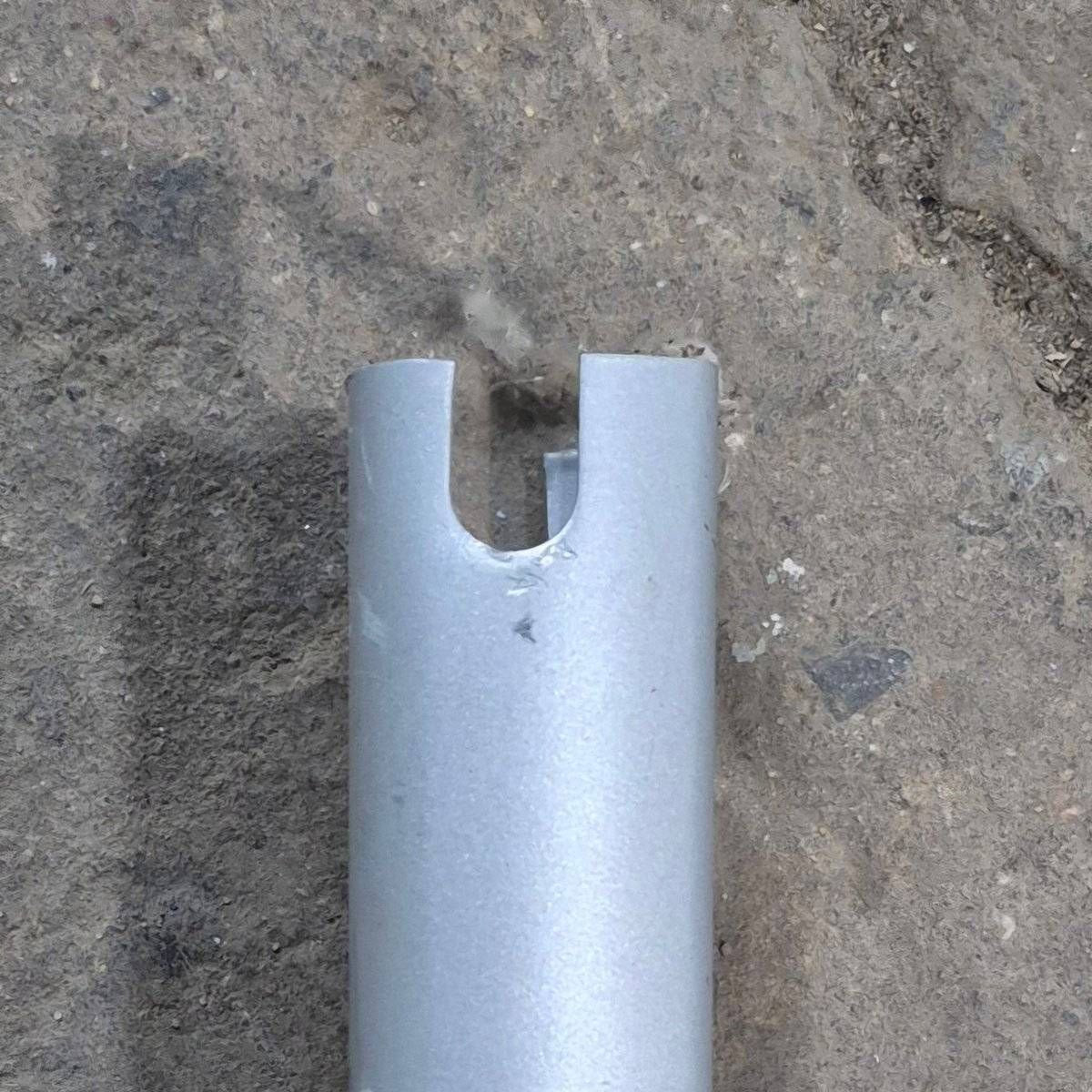 Used Dometic Upper Main Arm, Silver (Satin), 73