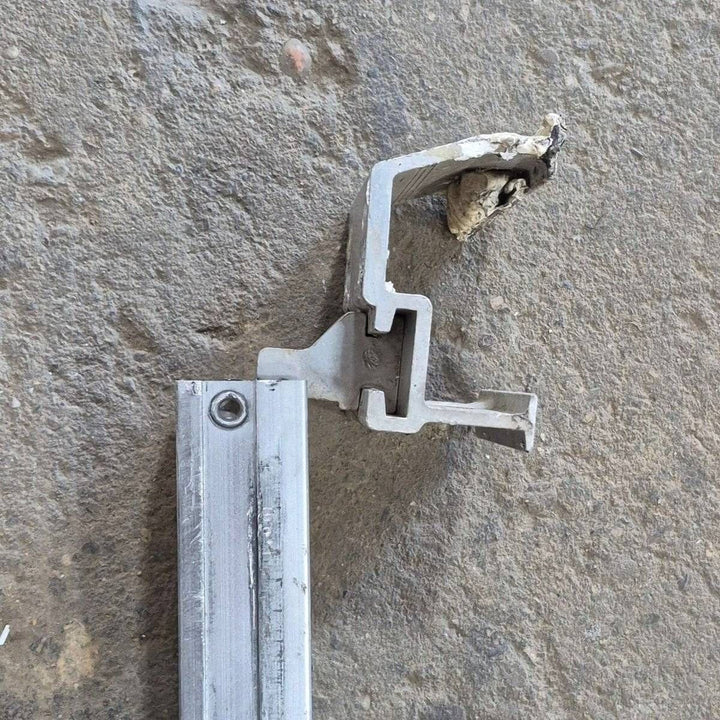 Used Dometic Upper Rafter Arm, Silver (Satin), 66" - 3312047.000S - Young Farts RV Parts