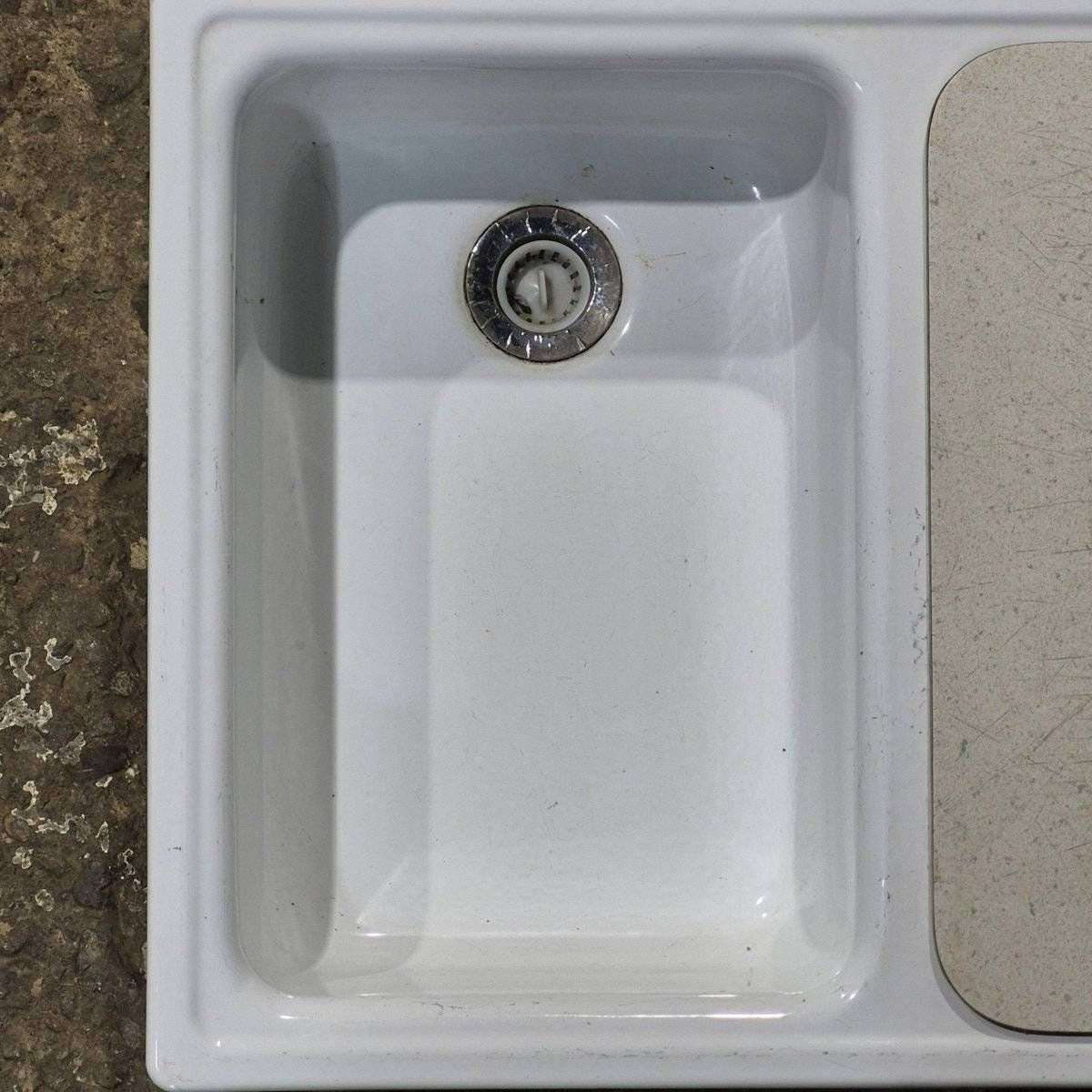 Used Double Kitchen Sink - 24.5