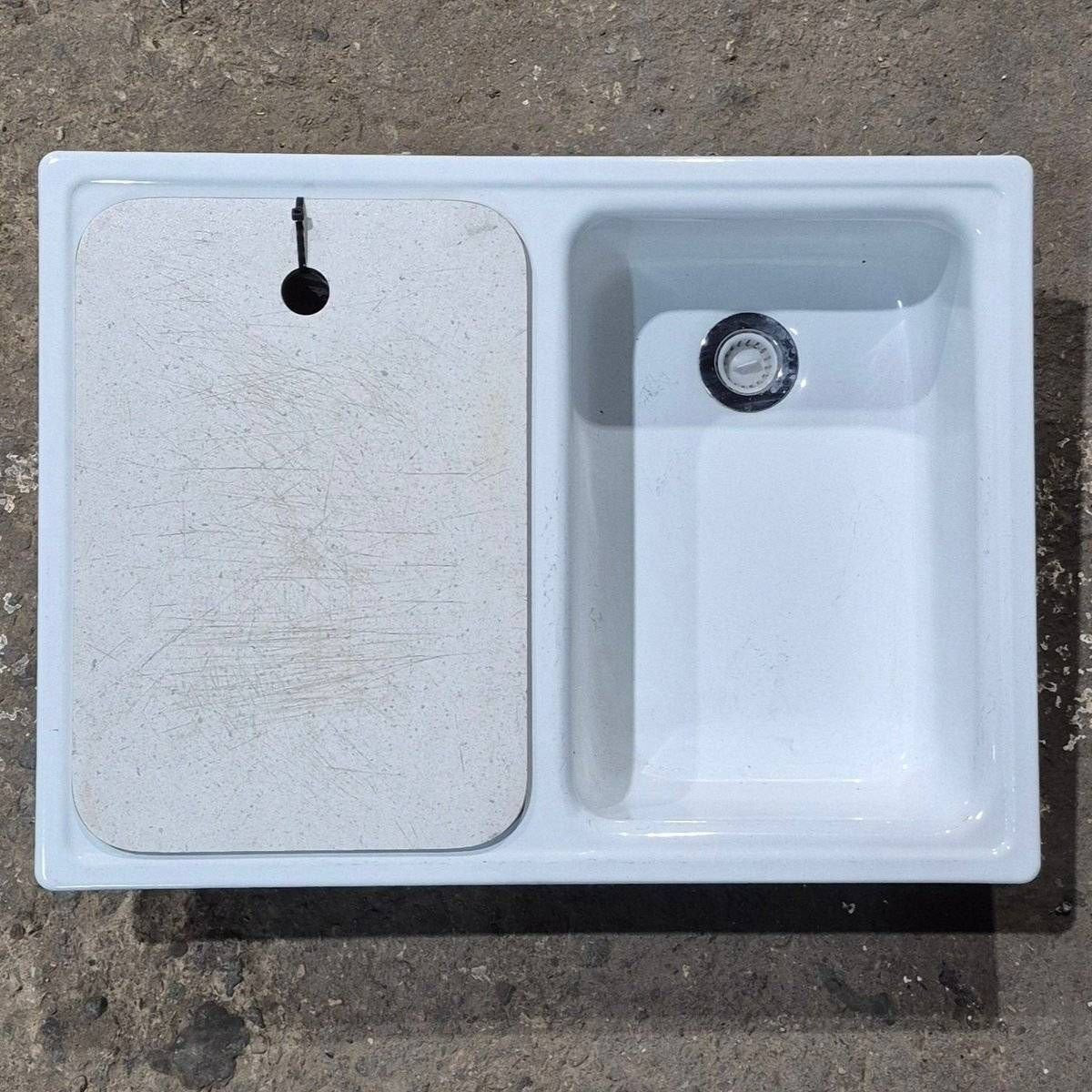 Used Double Kitchen Sink - 24.5