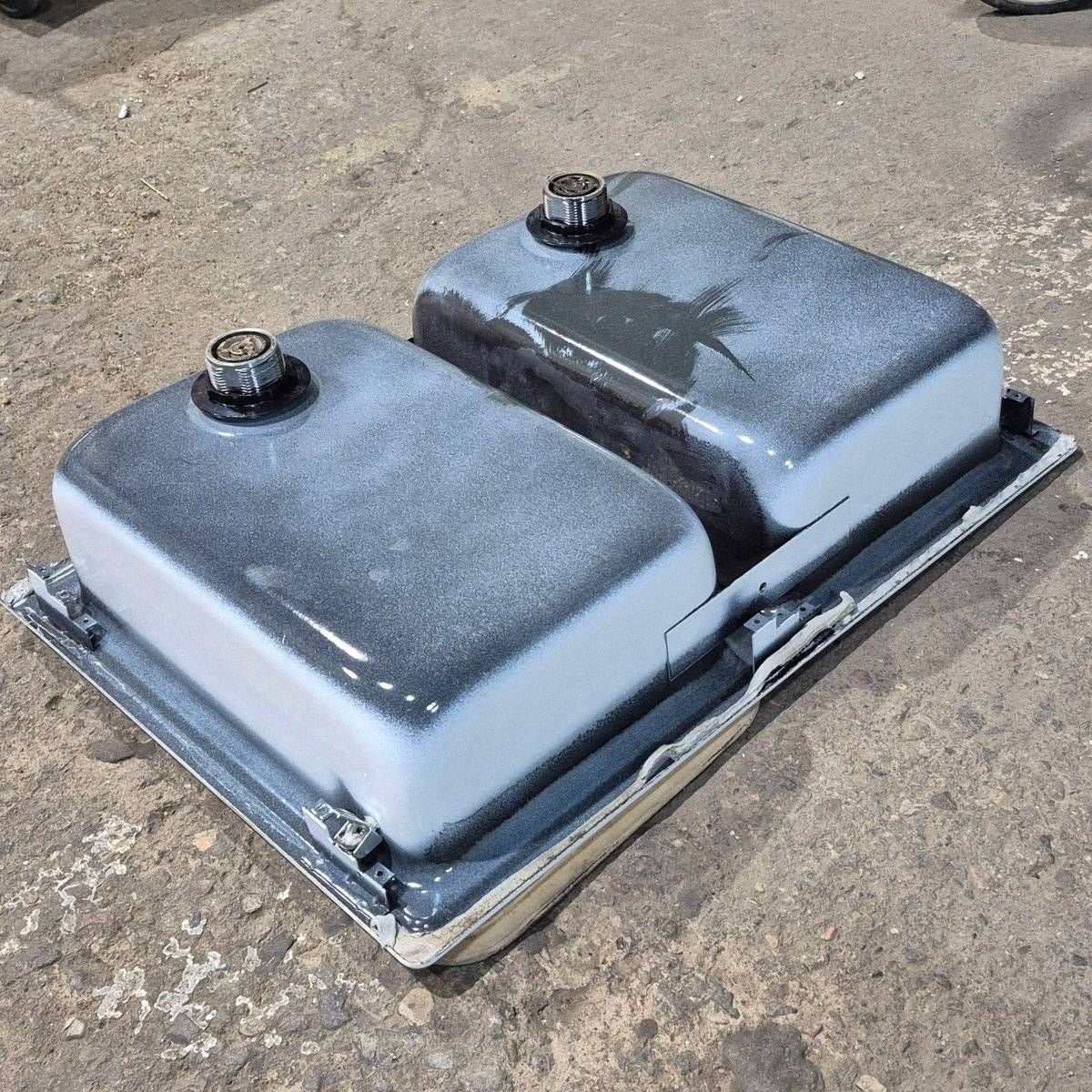 Used Double Kitchen Sink - 24.5