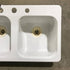 Used Double Kitchen Sink - 29" x 17.5" x 10" - Young Farts RV Parts