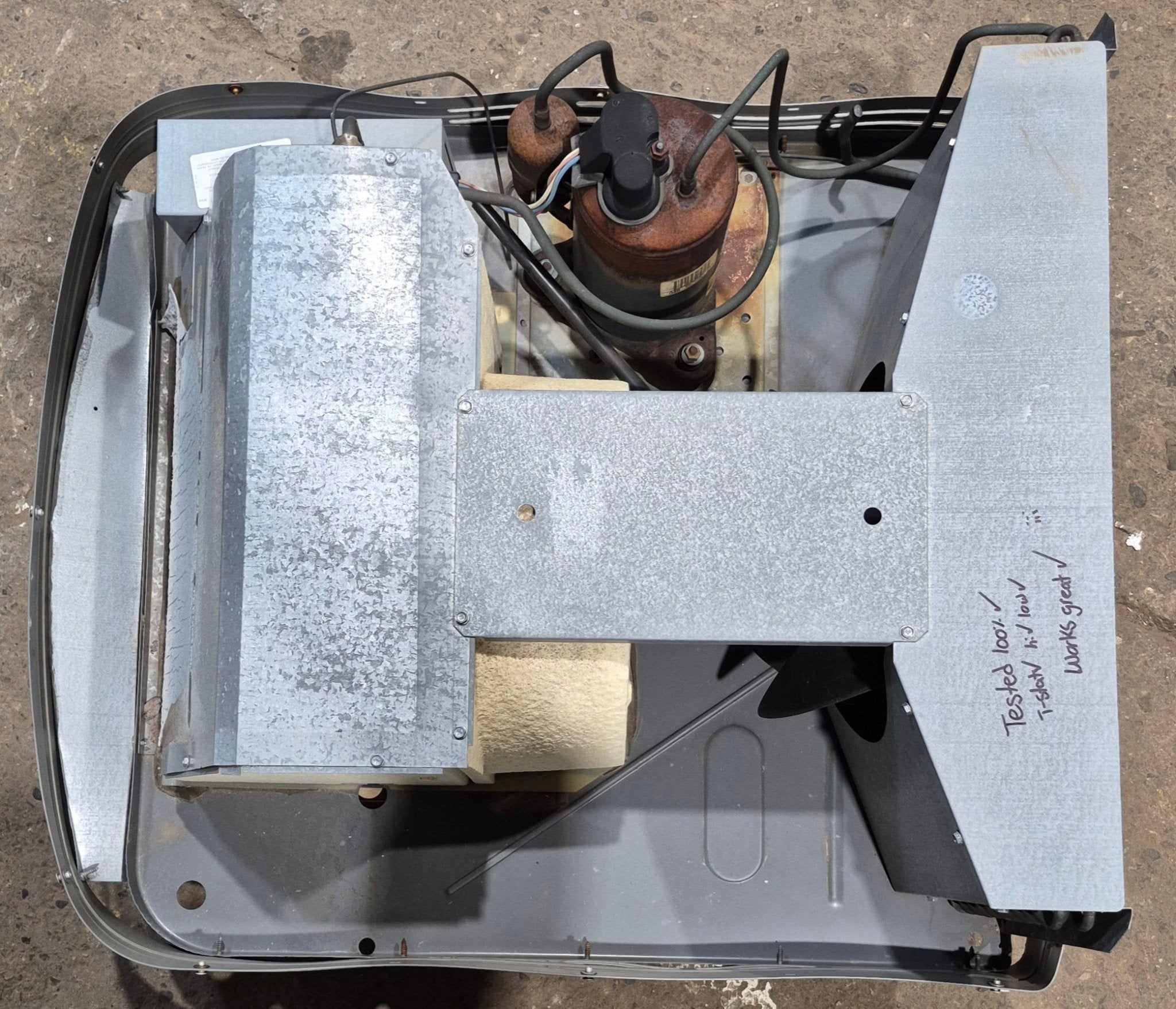 Used Duo - Therm Air conditioner Head Unit 57915.622 - 13500 BTU Cool Only - Young Farts RV Parts