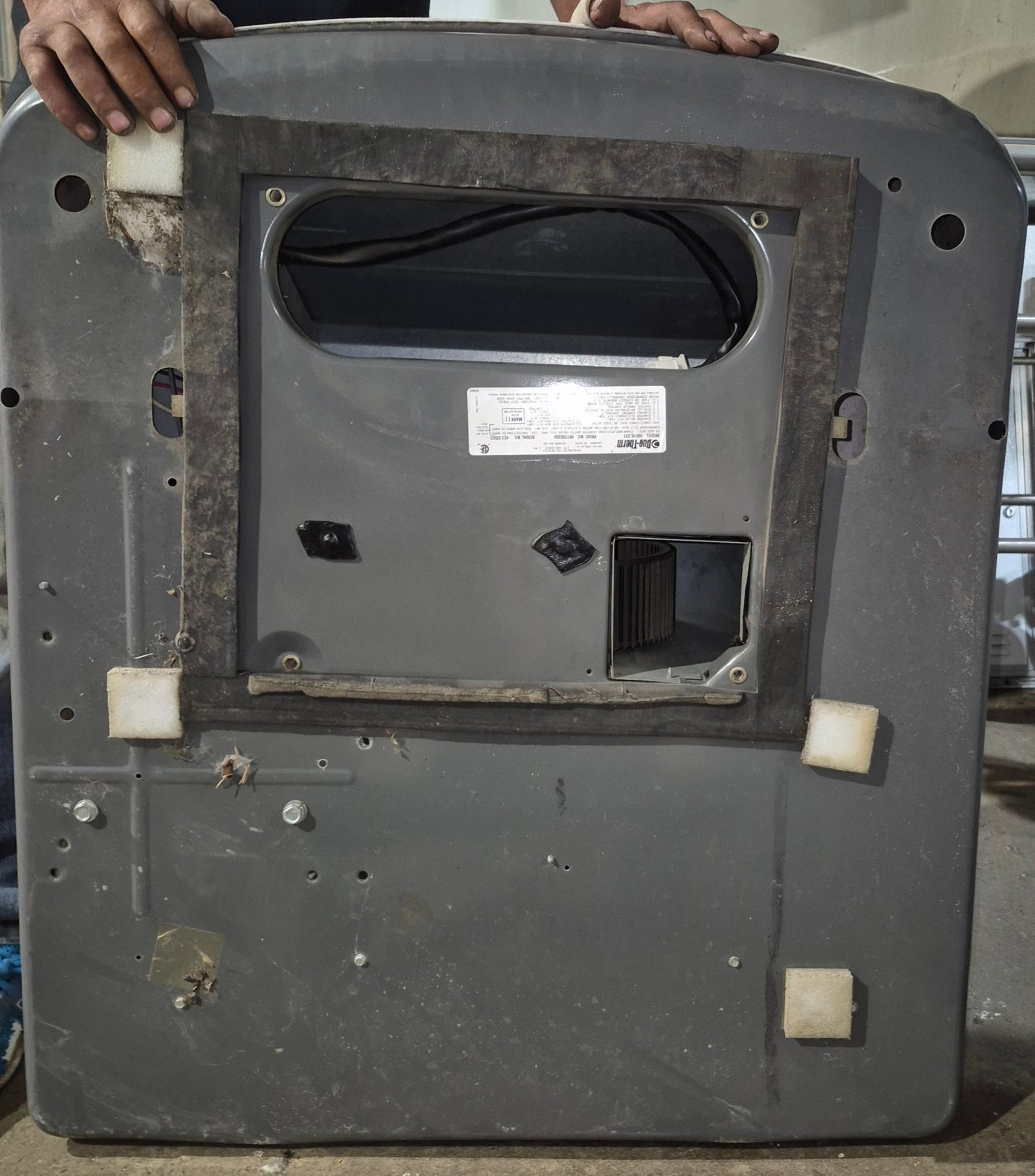 Used Duo - Therm Air Conditioner Head Unit 59516.331 - 15000 BTU Cool Only) - Young Farts RV Parts