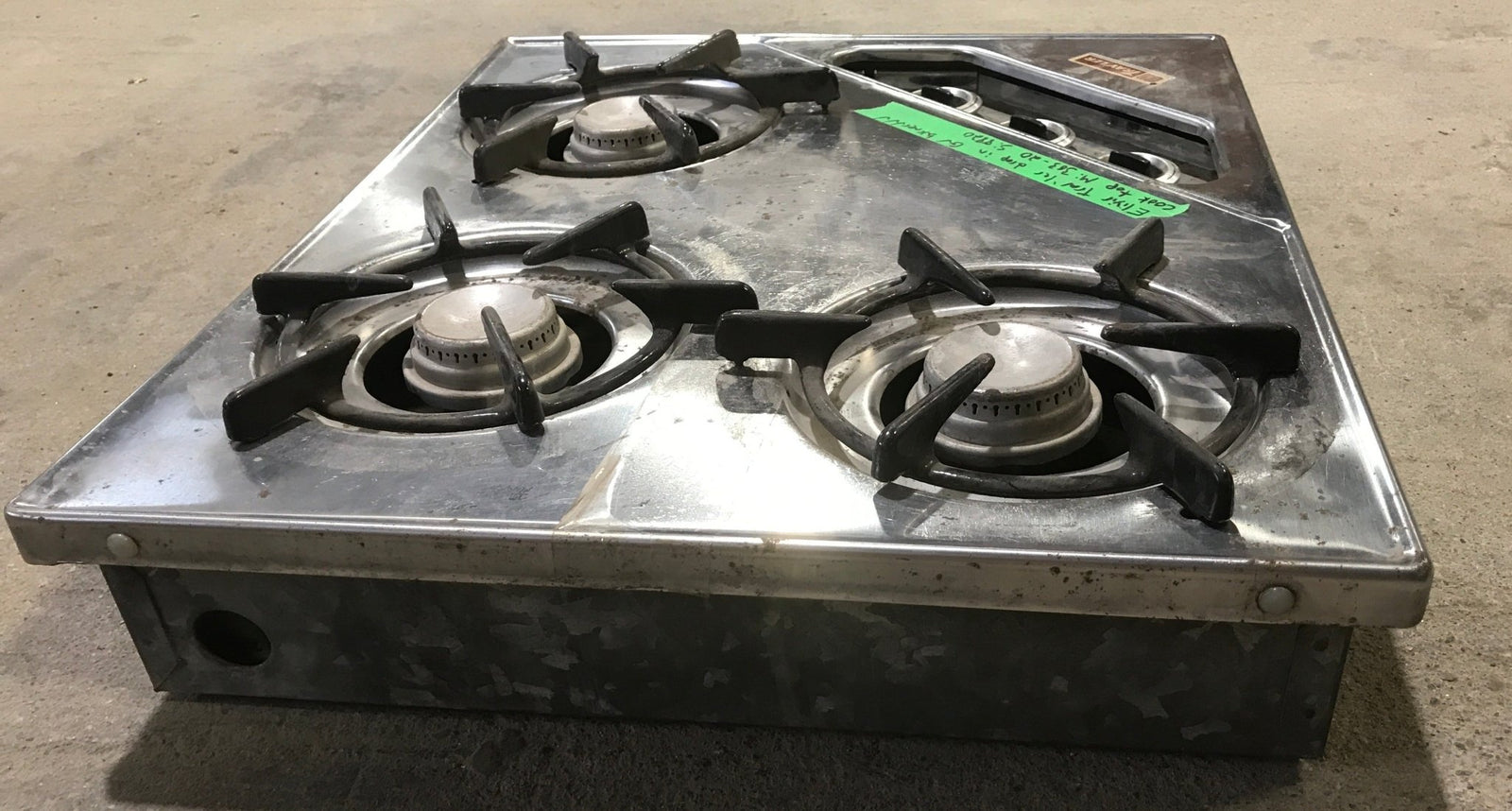 Used ELIXIR TRAV'LER - 3 Burner Cook Top - Young Farts RV Parts