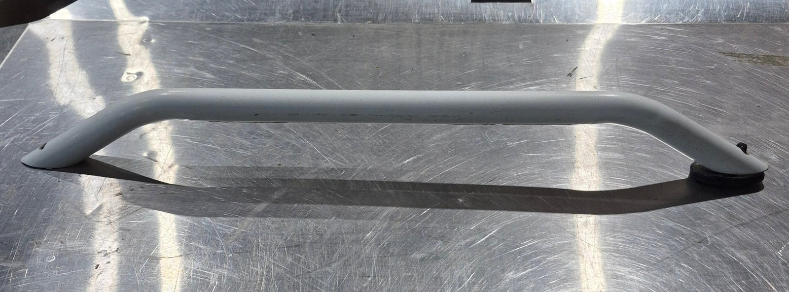 Used Entry Door Grab Handle, White - 23 3/8