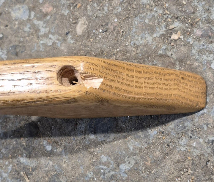 Used Entry Door Handle 13 1/8" - wooden - Young Farts RV Parts