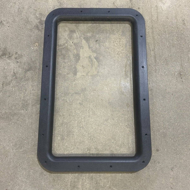 Used Entry door window Interior Frame: 24 3/4" x 15 3/4" - Young Farts RV Parts