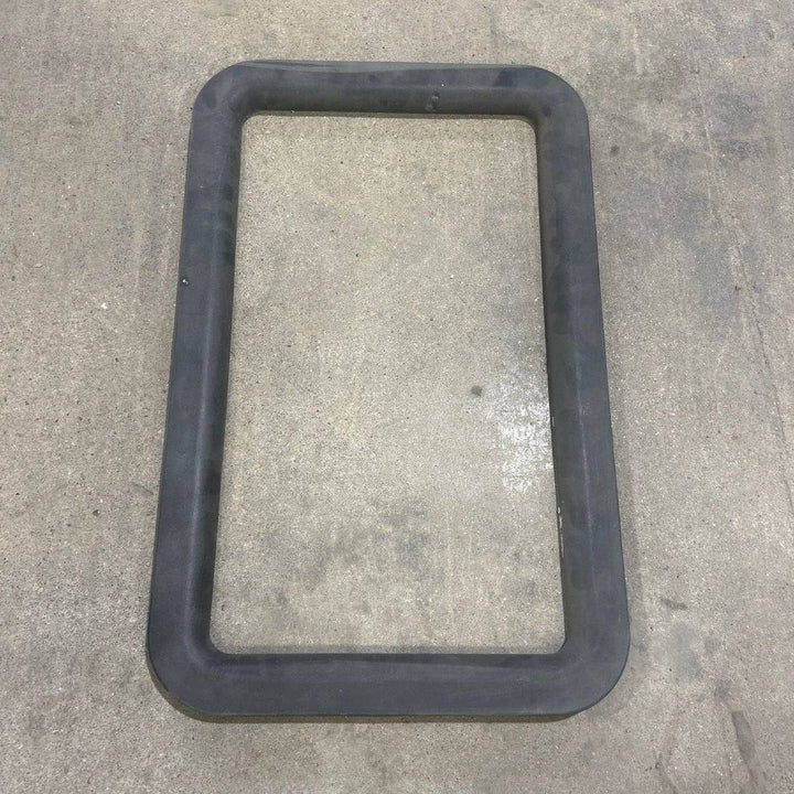 Used Exterior Entry door window Frame: 24 3/4" x 15 3/4" - Young Farts RV Parts