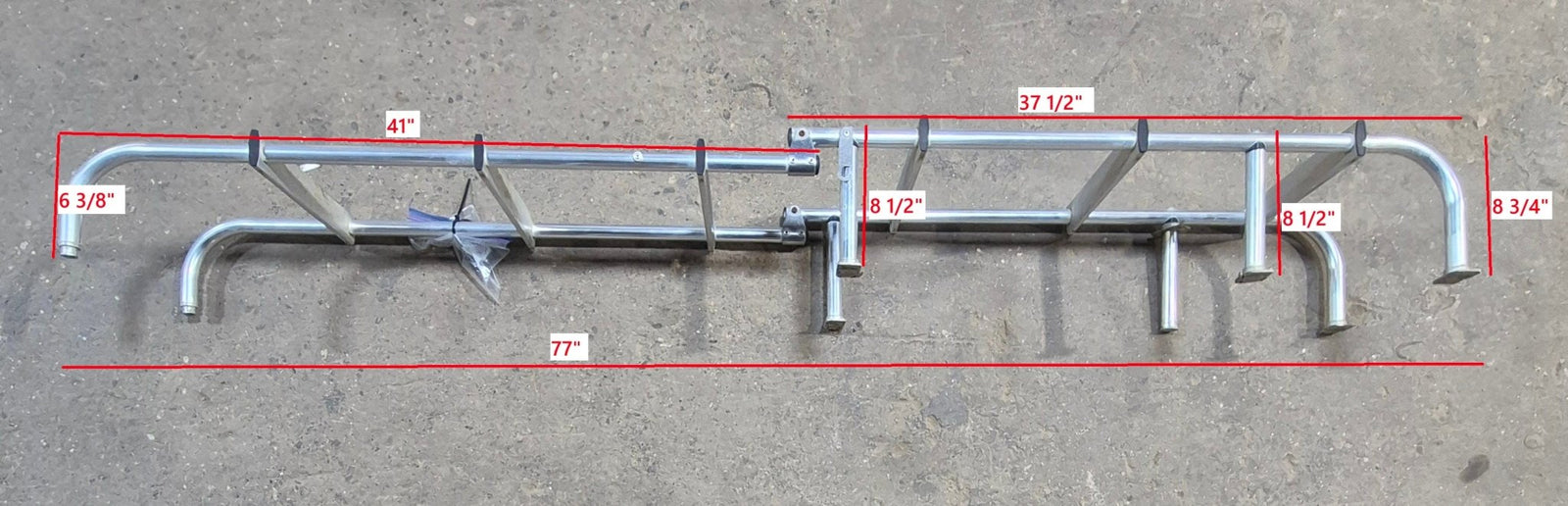 Used Exterior Folding Ladder - Young Farts RV Parts