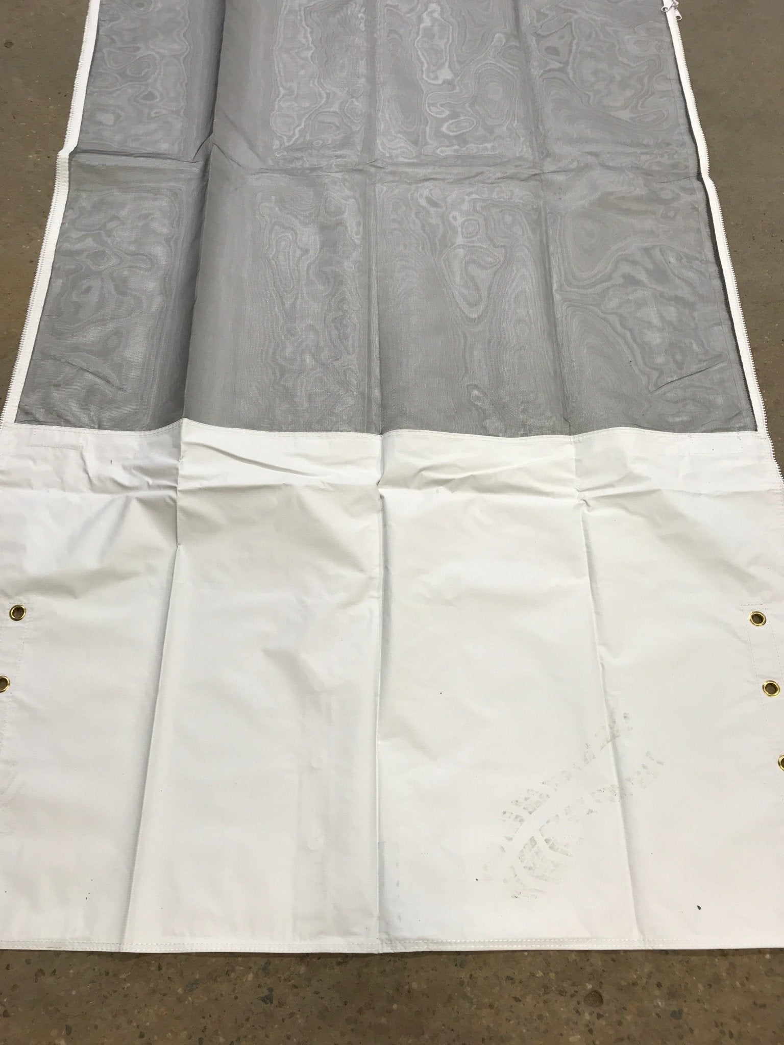 Used Fabric Panel for RV Awning Screen Room - 48
