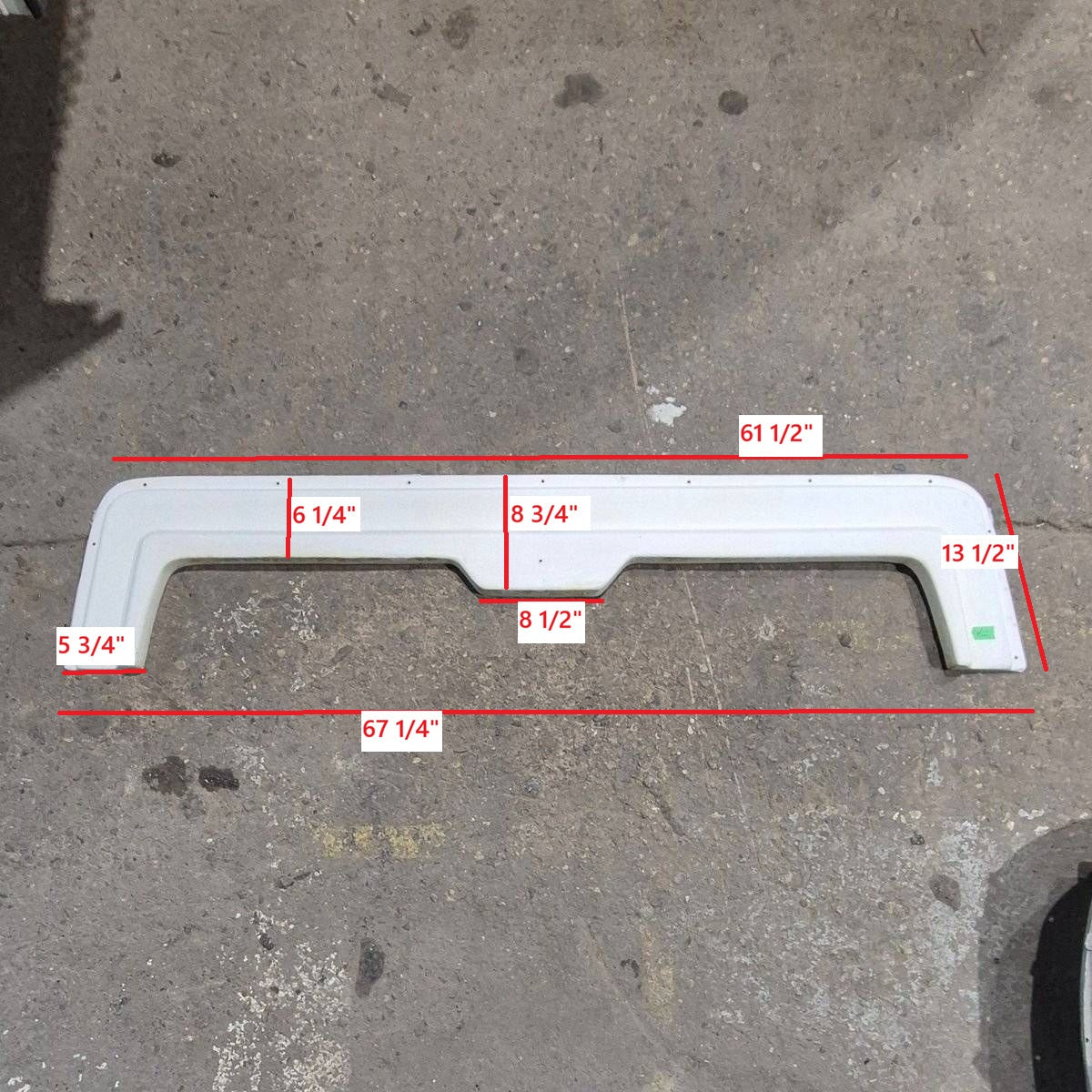 Used Fender Skirt - 67 1/4" x 13 1/2" - Young Farts RV Parts