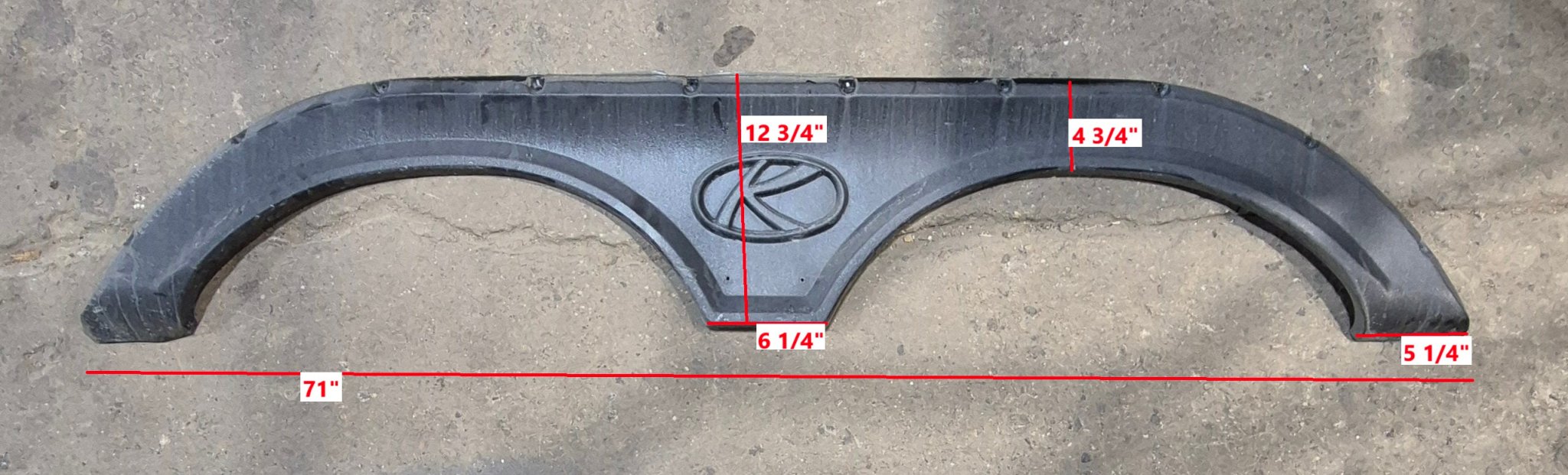 Used Fender Skirt 71" - Young Farts RV Parts