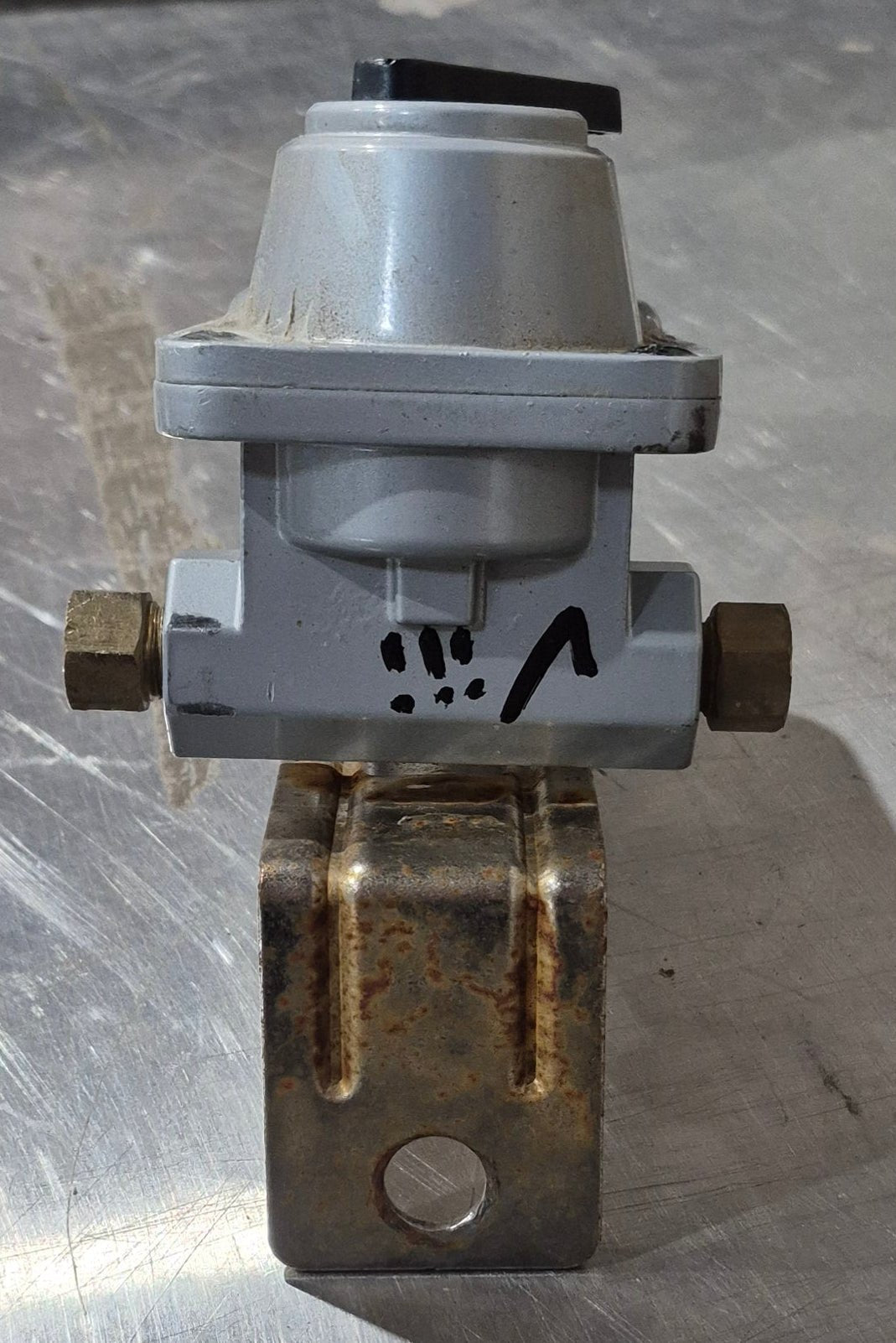 Used Flame King Propane Regulator Model, Grey - ACR - 2 - Young Farts RV Parts