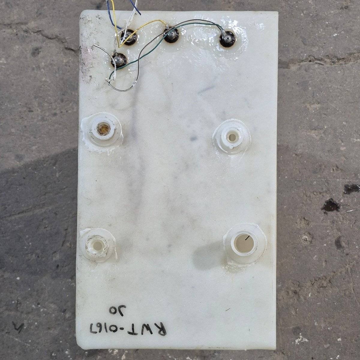 Used Fresh Water Tank 10 3/8” x 17 3/4” x 29 1/2" - Young Farts RV Parts