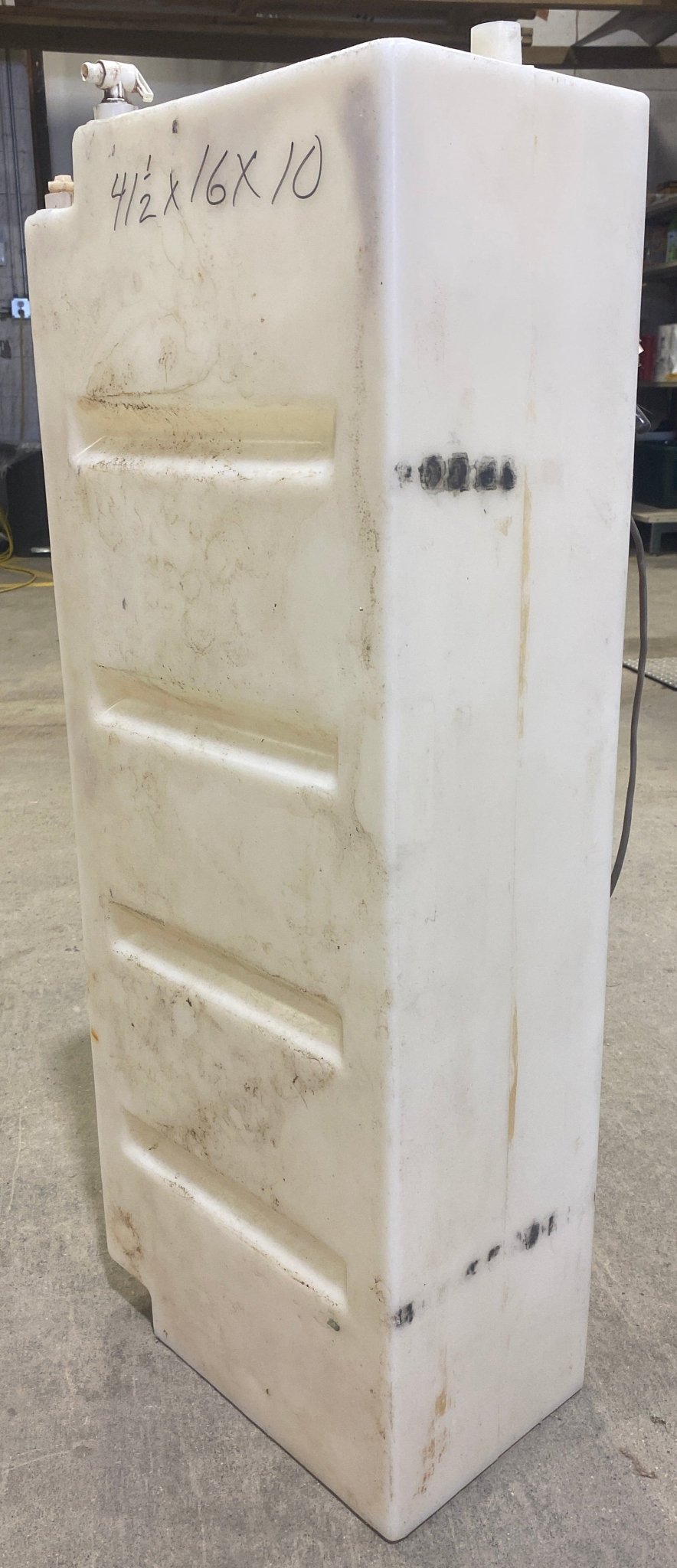Used Fresh Water Tank 10” W x 16” H x 41 1/2