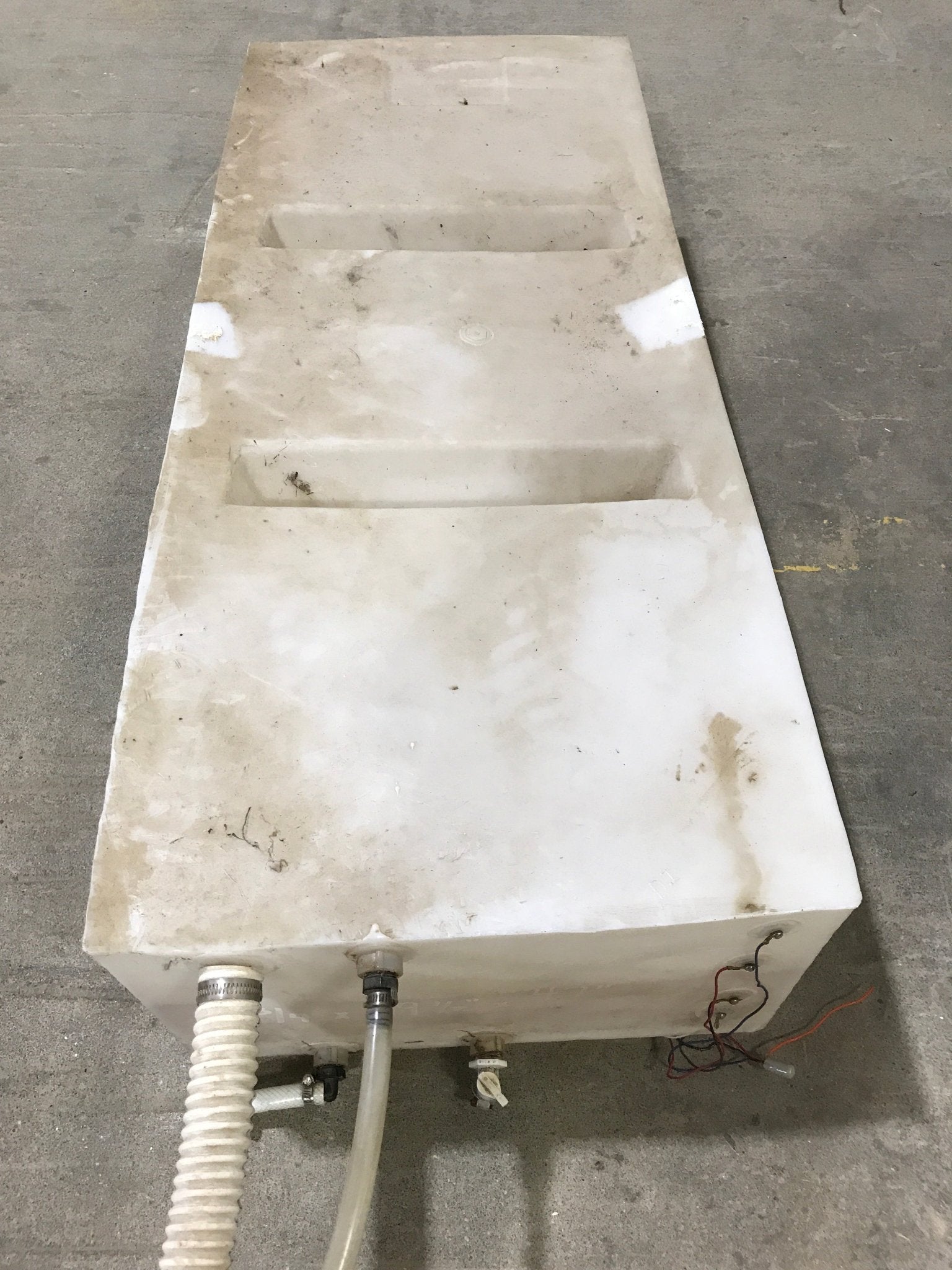 Used Fresh Water Tank 11 3/4” x 19 1/2” x 47” - Young Farts RV Parts