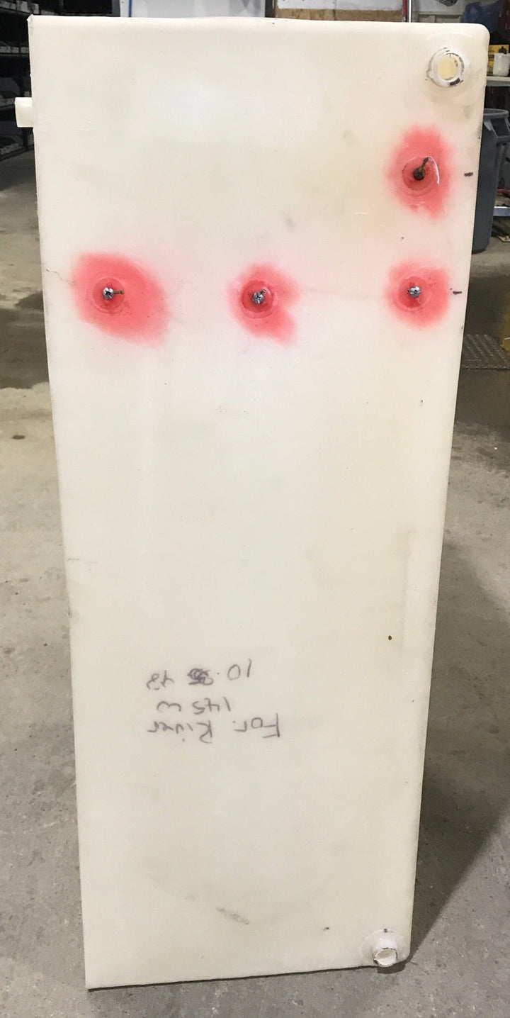 Used Fresh Water Tank 14" H x 22" W x 37 1/2” L - Young Farts RV Parts