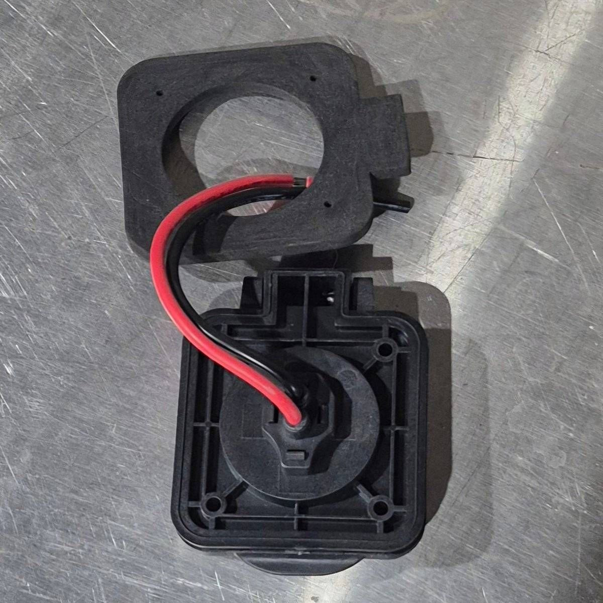 Used Furrion Solar Port Inlet, Black - FSPINS-PB - Young Farts RV Parts
